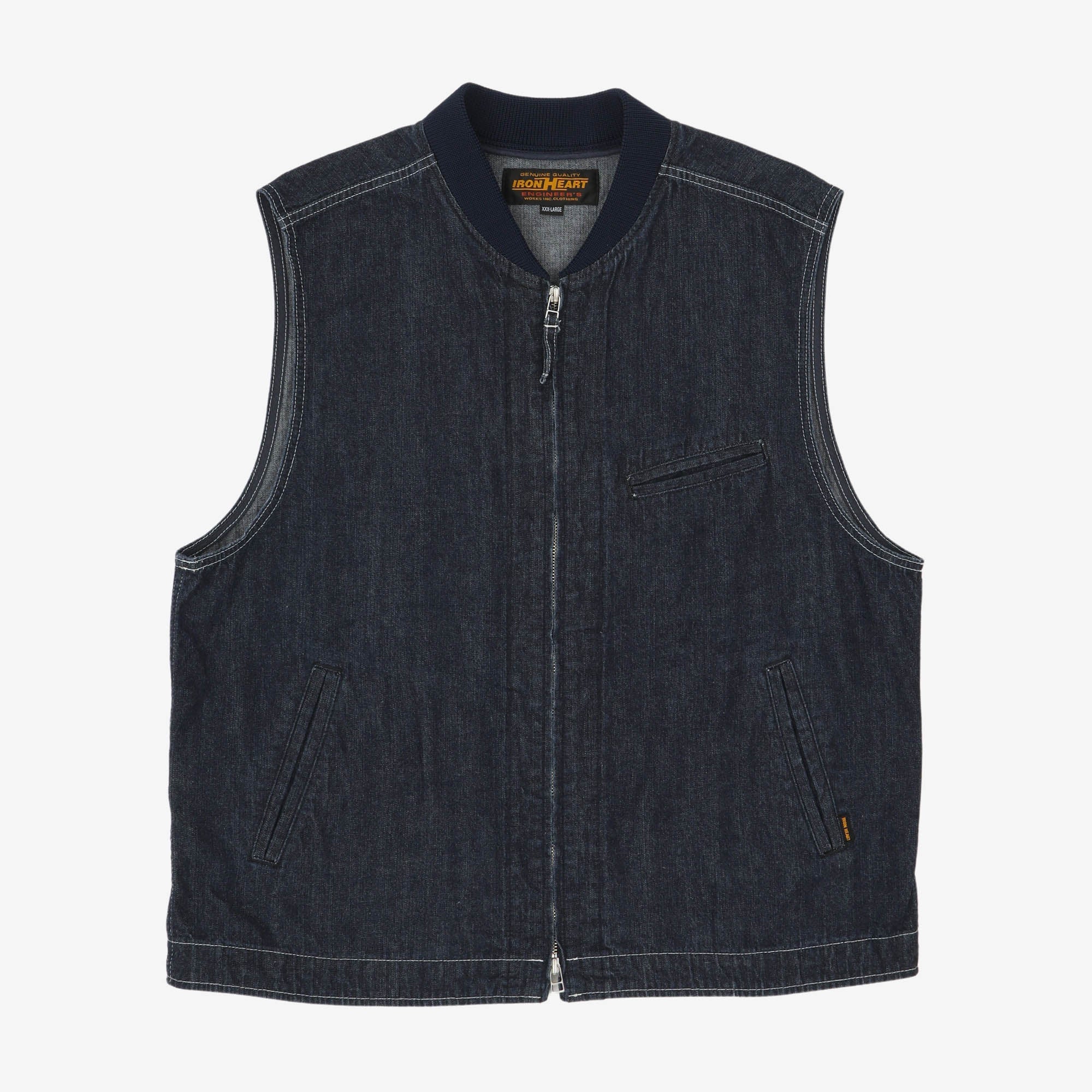 10oz Selvedge Denim Work Vest