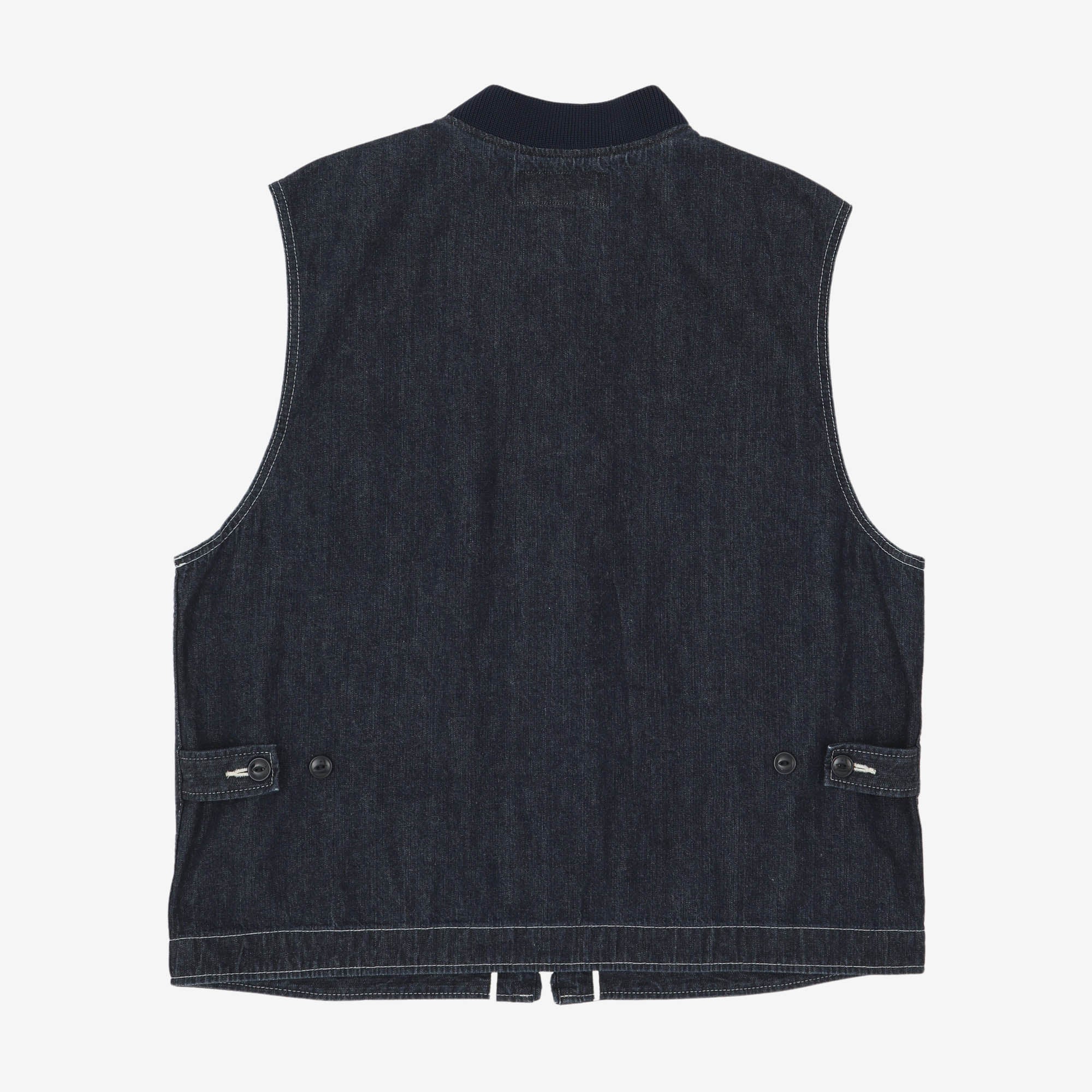 10oz Selvedge Denim Work Vest - Image 2