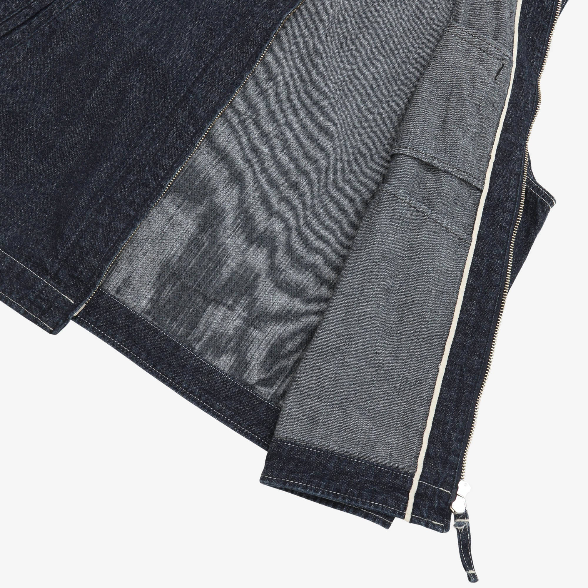 10oz Selvedge Denim Work Vest - Image 4