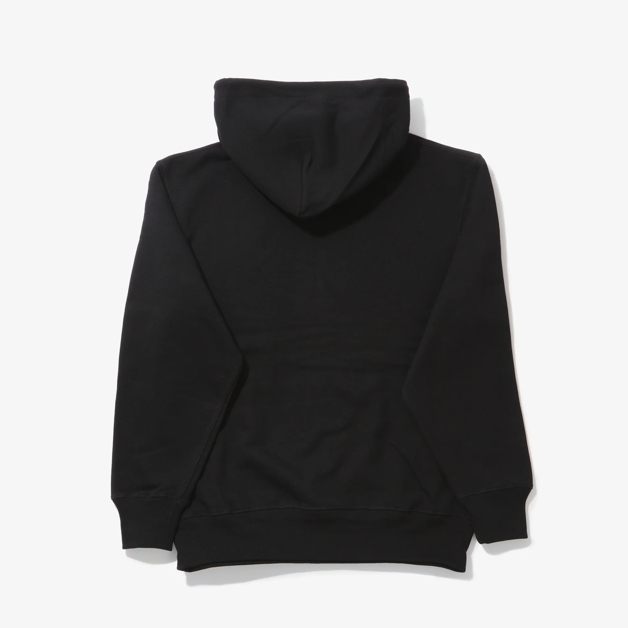 12.7oz Cotton Hoodie (Black) - Image 2