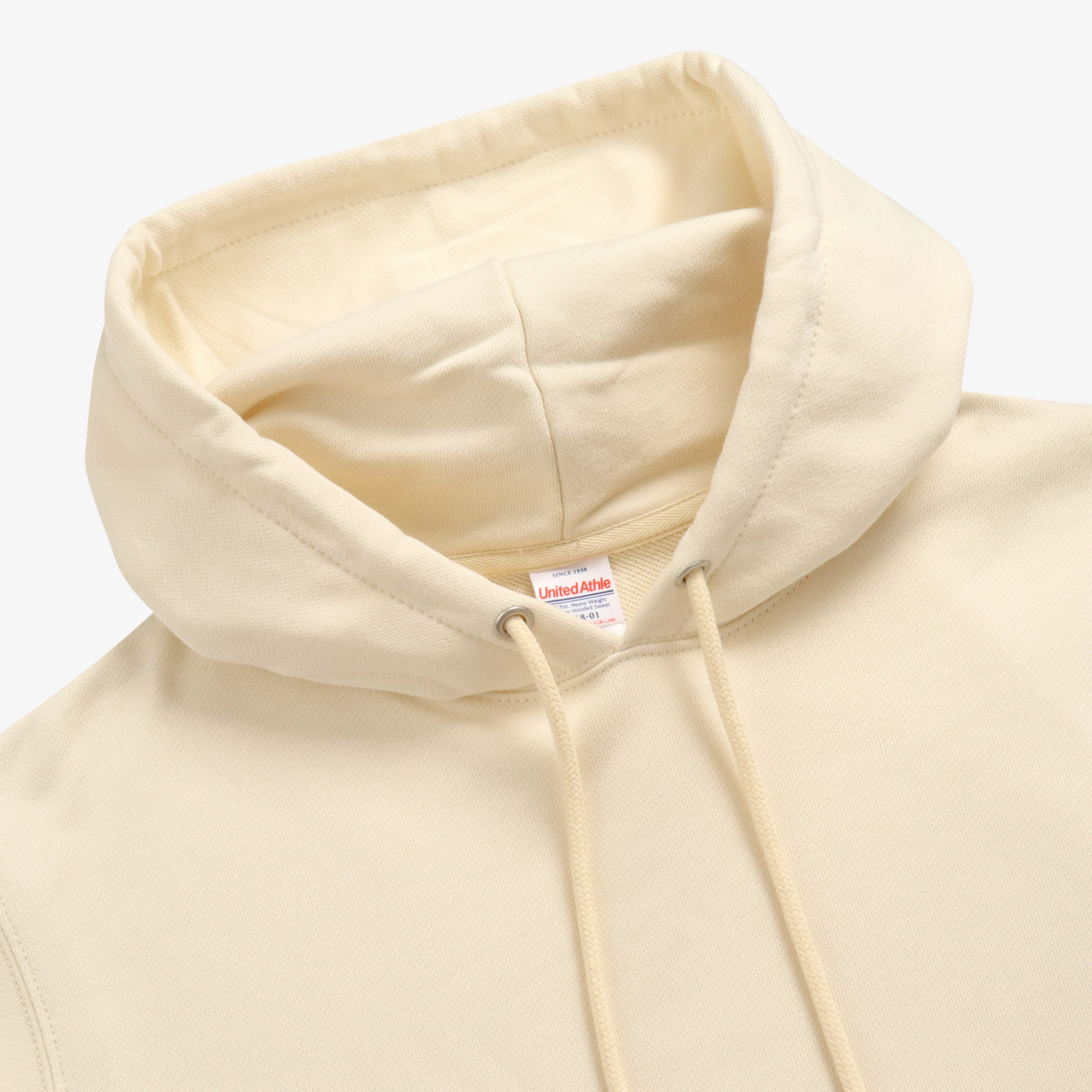 12.7oz Cotton Hoodie (Ecru) - Image 3