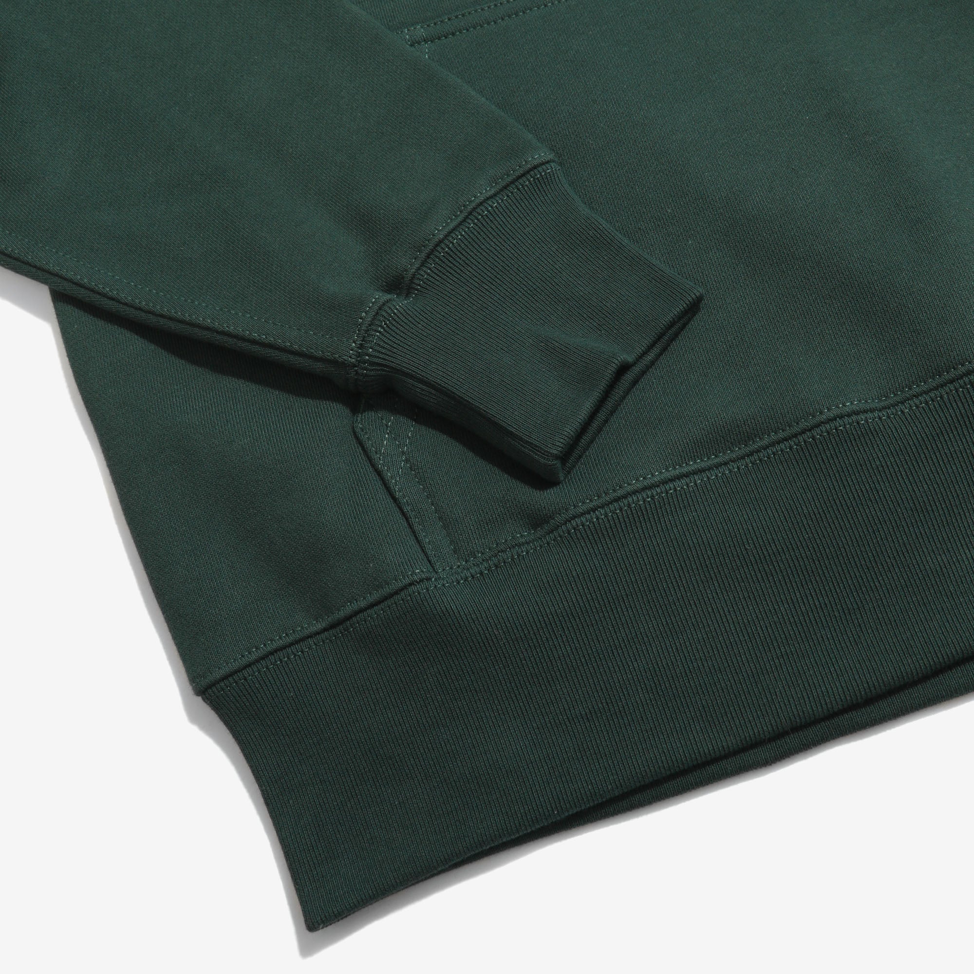 12.7oz Cotton Hoodie (Green) - Image 4