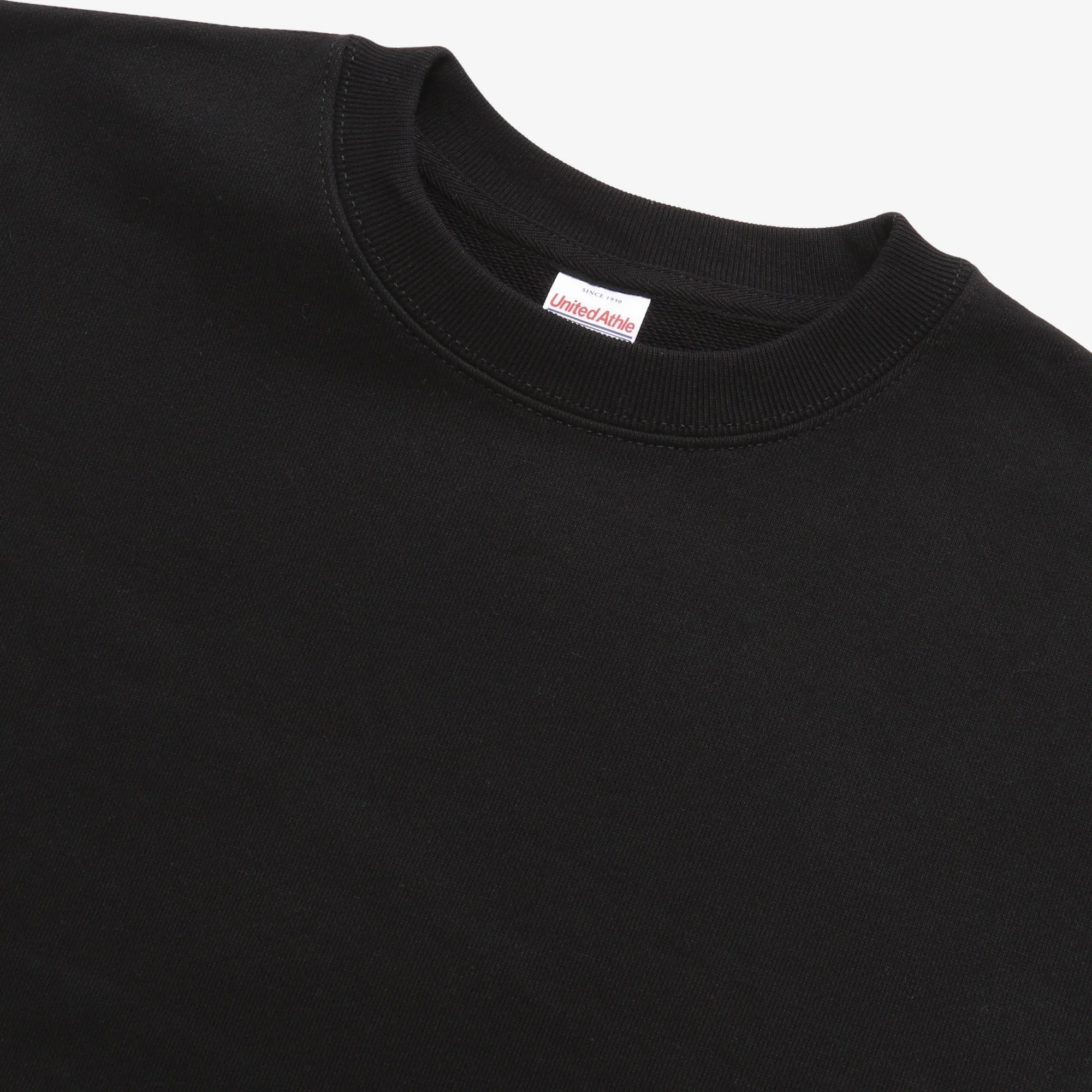 12.7oz Cotton Sweatshirt (Black) - Image 3