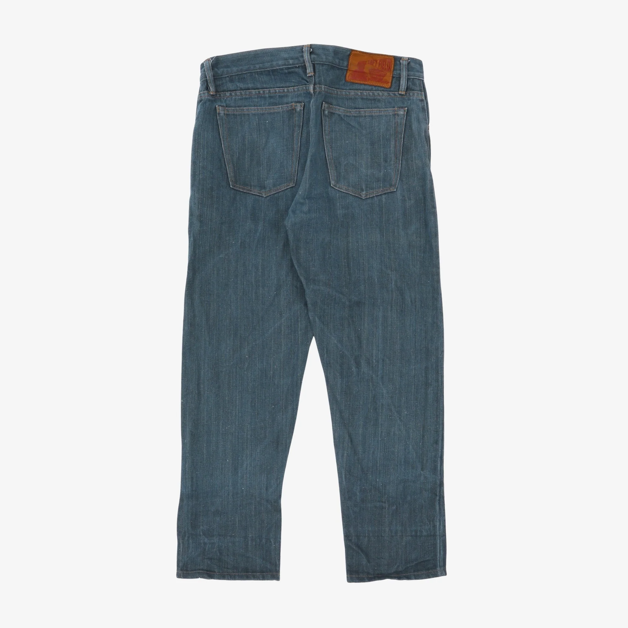 12oz Handloom Natural Indigo Dyed Denim (34W x 28L) - Image 2