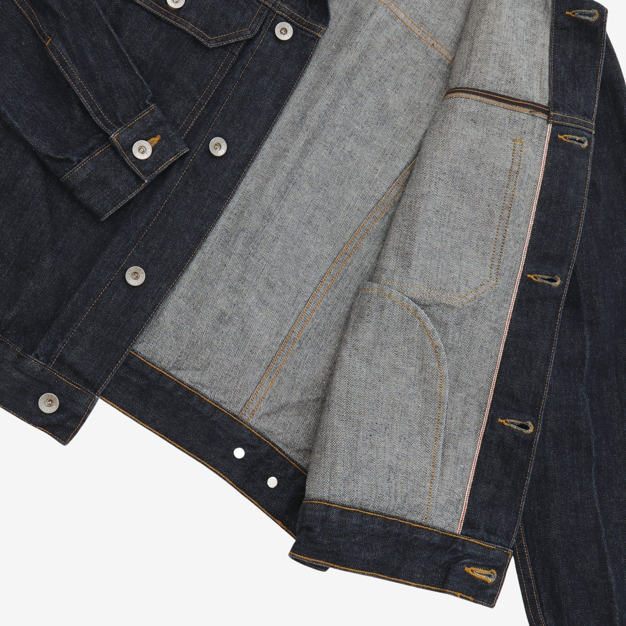 13.5oz Selvedge Denim Jacket - Image 4