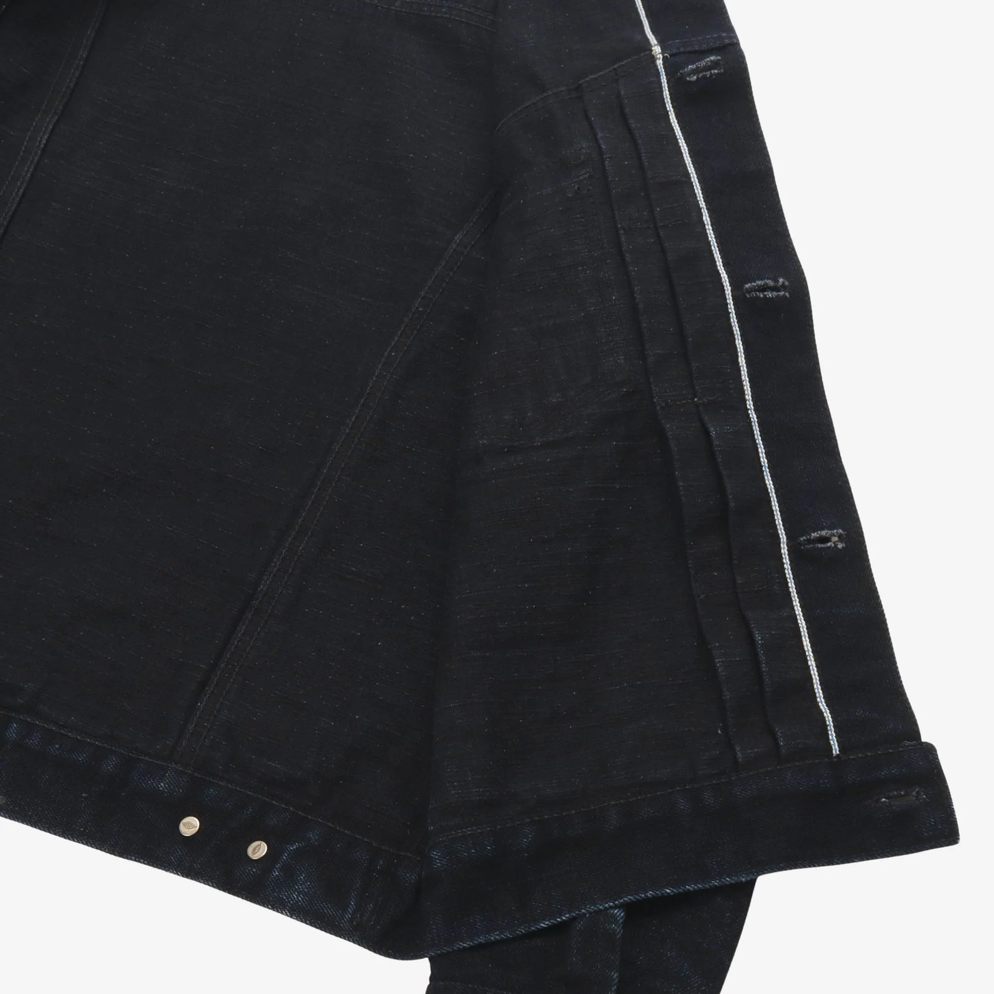 14oz Kurokin Type II Selvedge Denim Jacket - Image 4