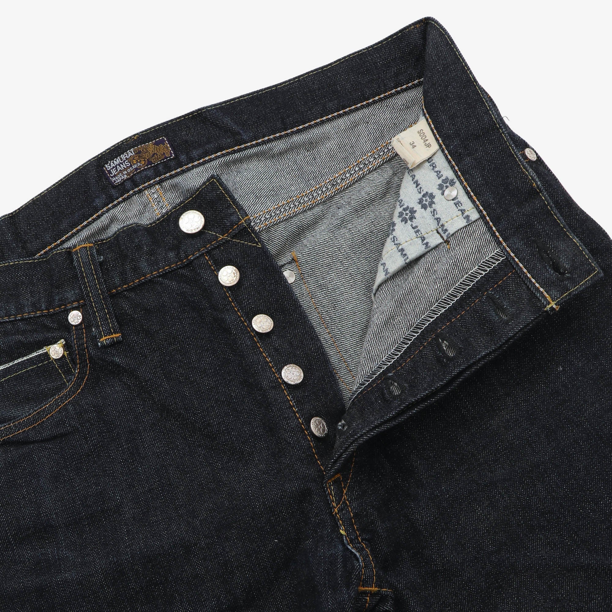 15oz Yamato Slim Tapered Jeans (33W X 32L) - Image 3