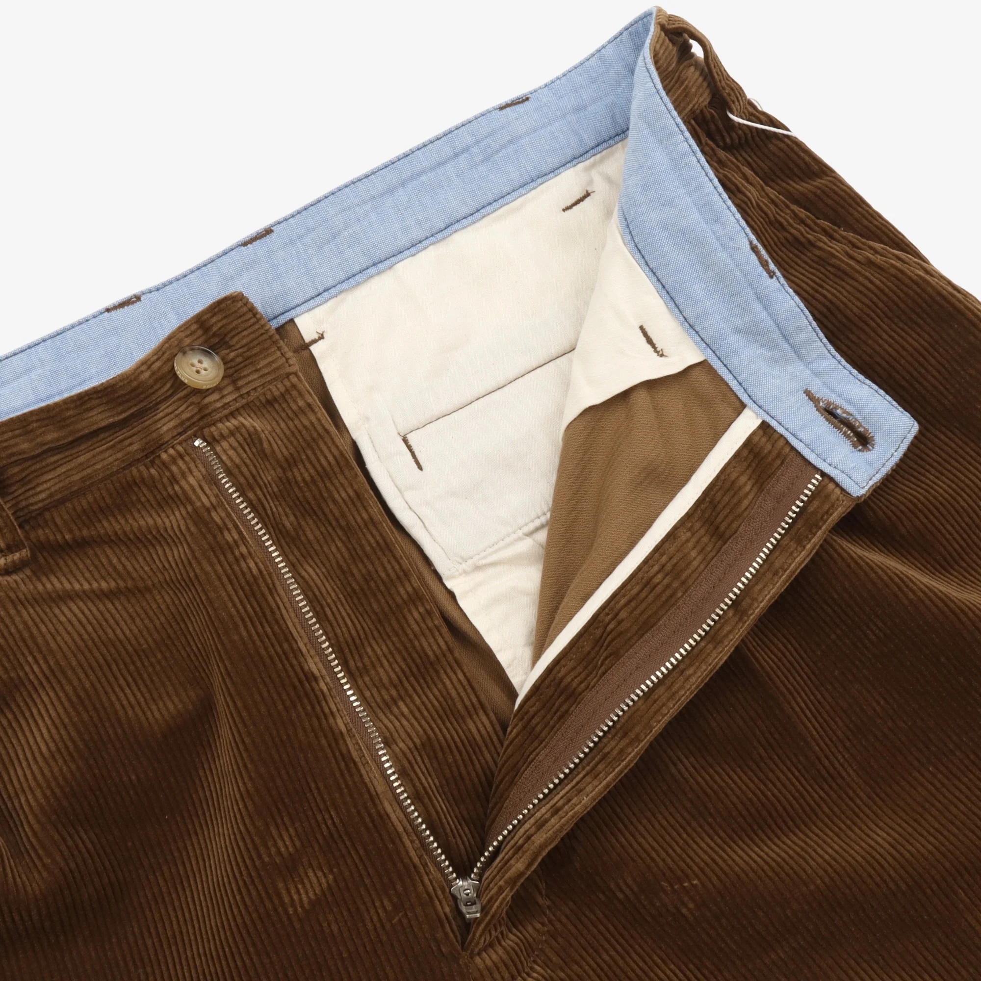 2 Pleats Tapered Corduroy Pants (34W X 25L) - Image 5
