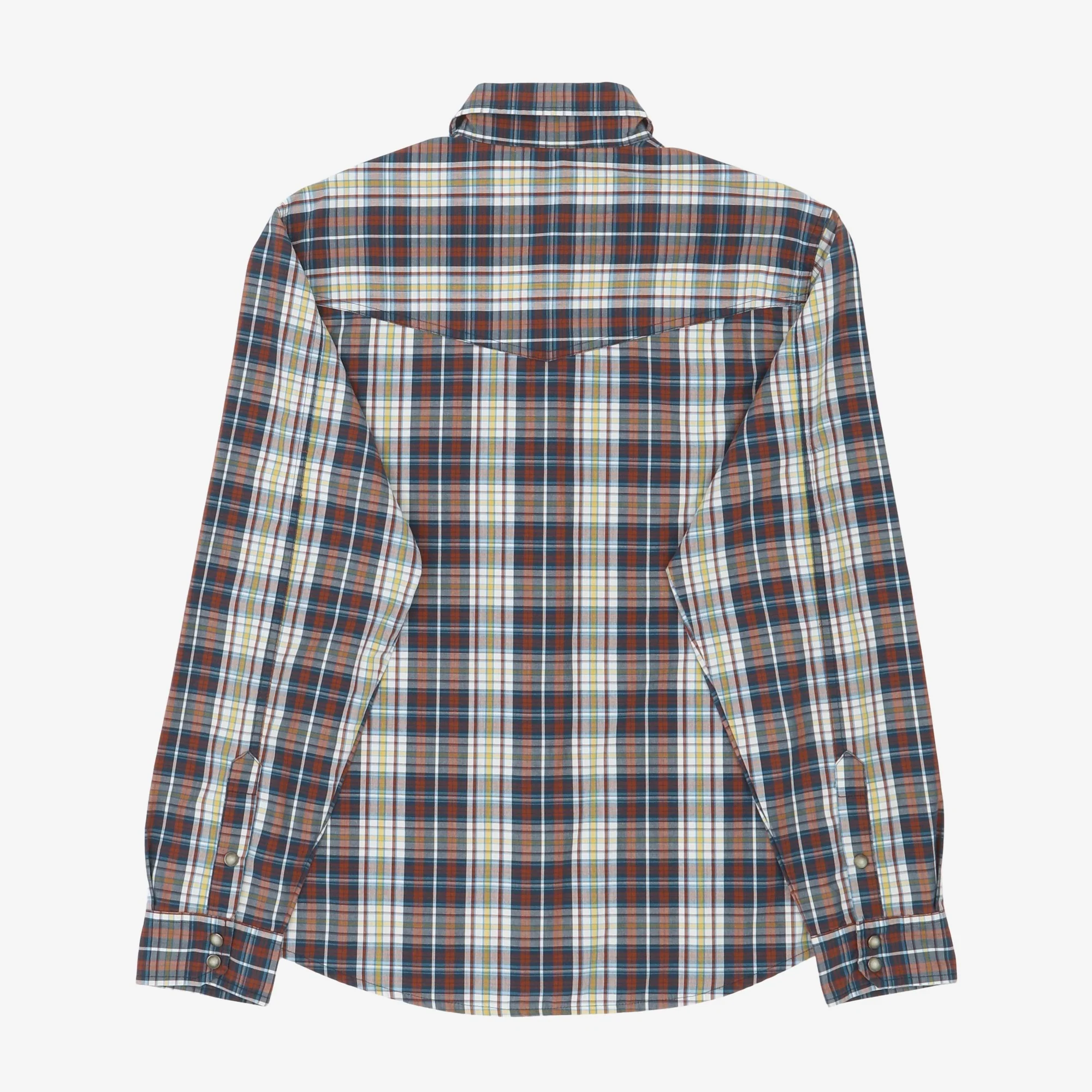Vintage Check Work Shirt - Image 2