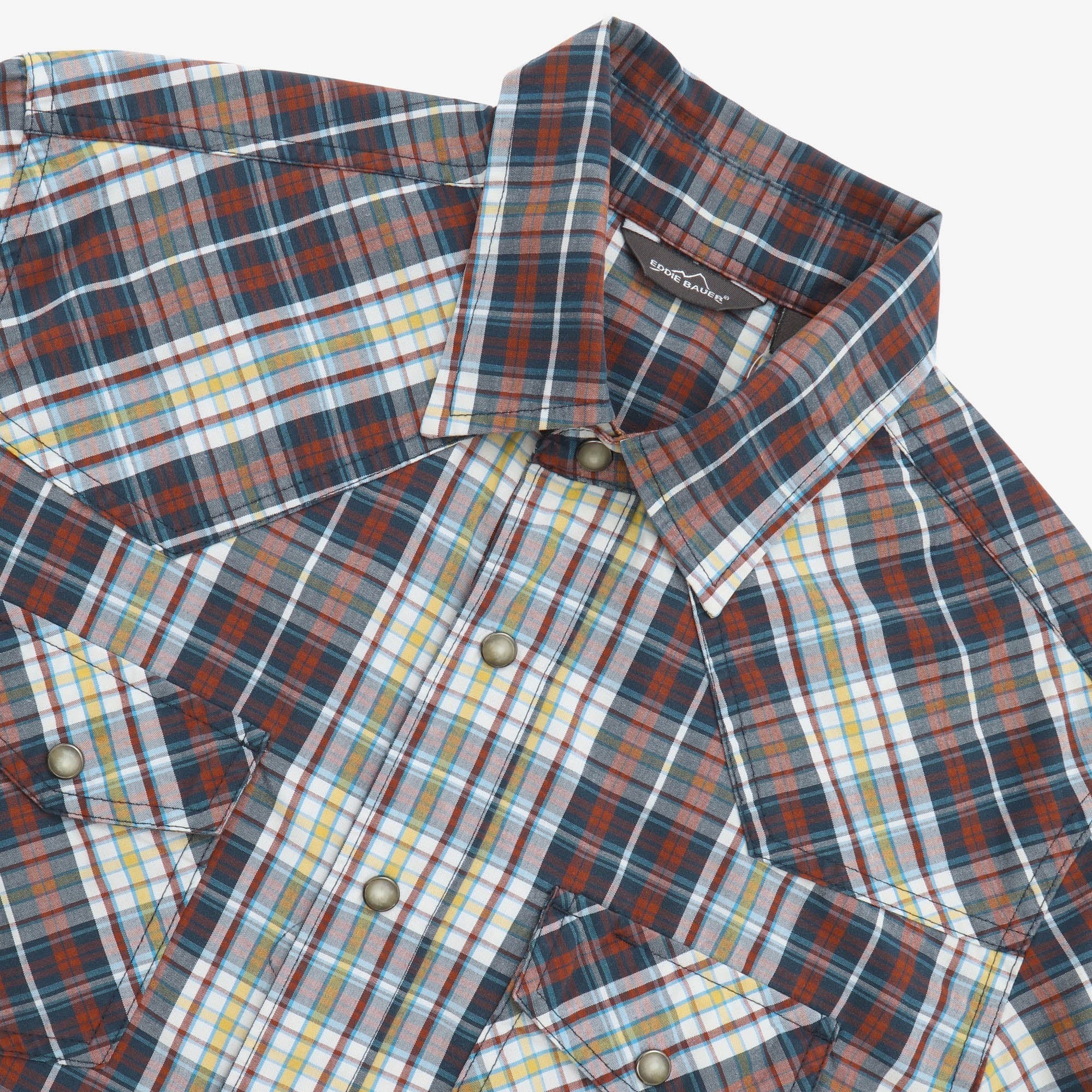 Vintage Check Work Shirt - Image 3