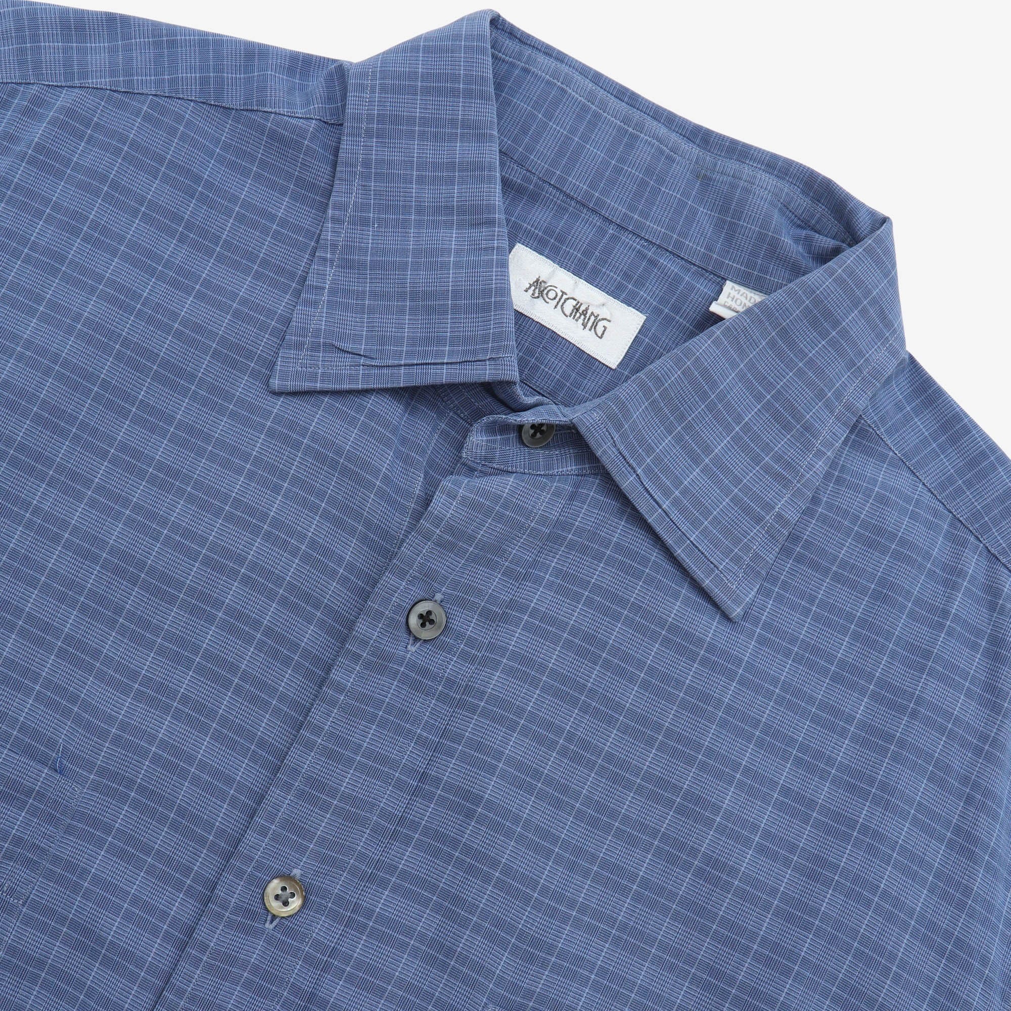 Bespoke SS Check Shirt - Image 3