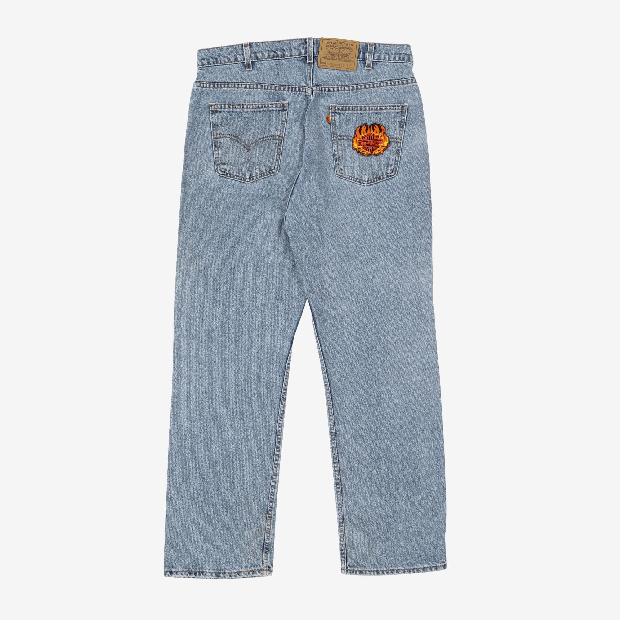 505 Regular Fit Straight Leg Jeans (34W x 30L) - Image 2