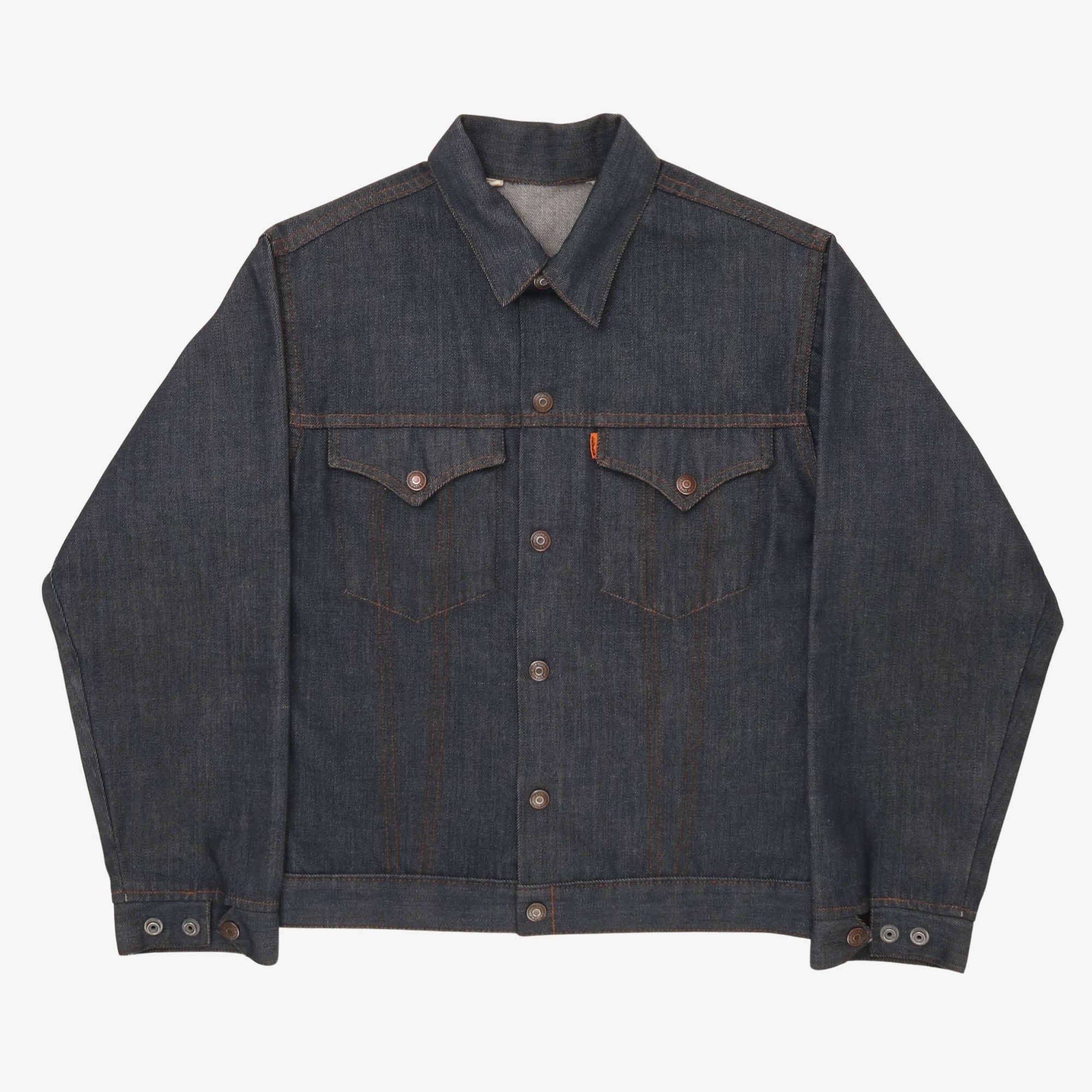70s Orange Tab Big E Type 3 Denim Jacket