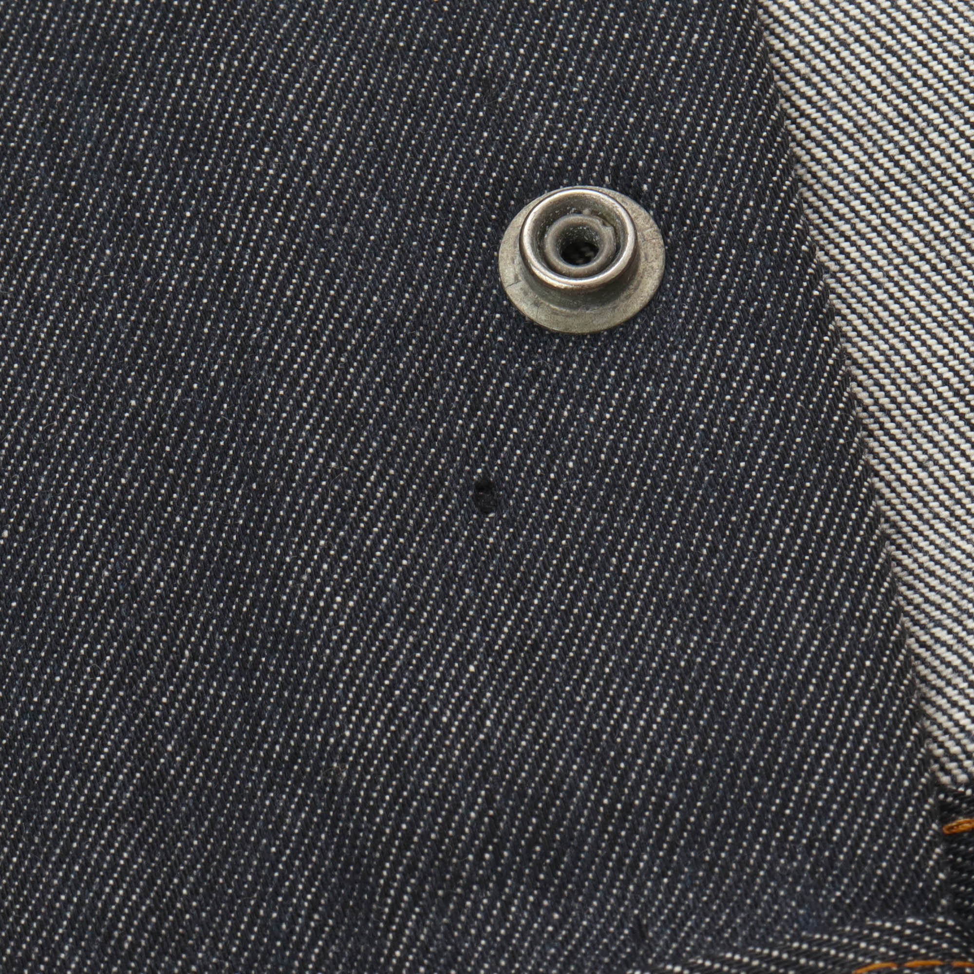 70s Orange Tab Big E Type 3 Denim Jacket - Image 6
