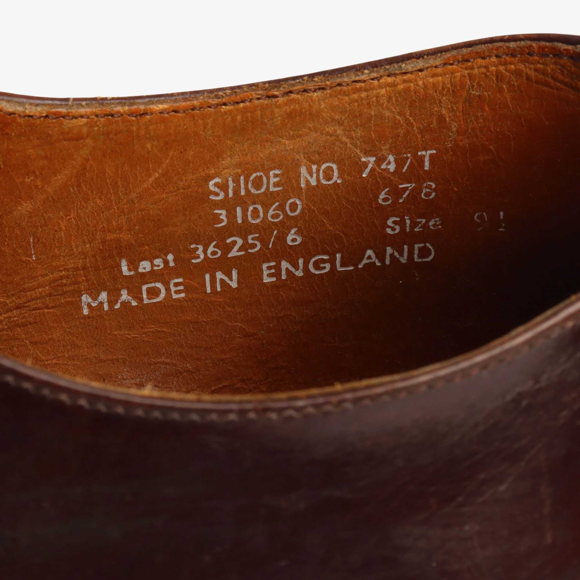 747 Leather Oxford - Image 8