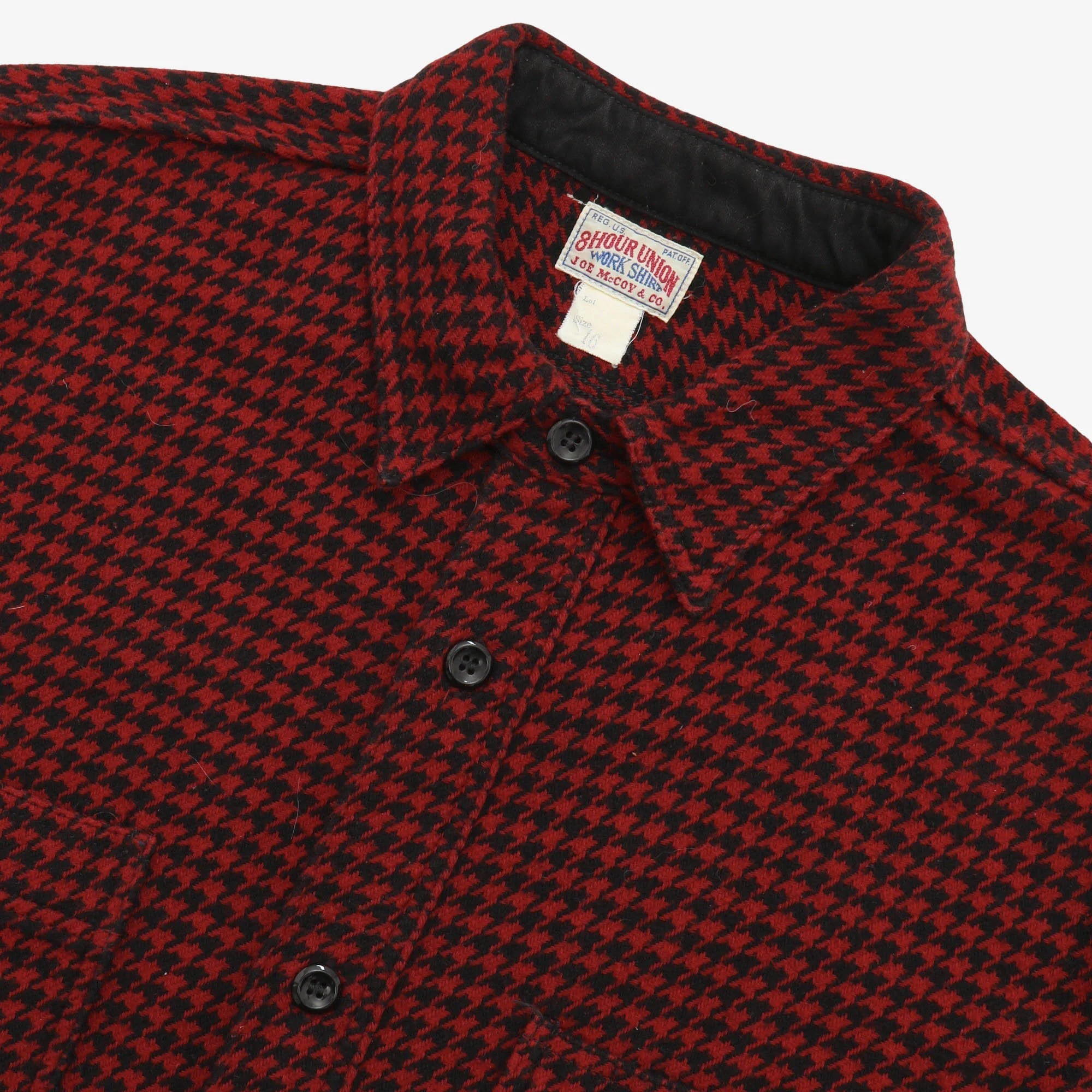 8HU Houndstooth Flannel Shirt - Image 3