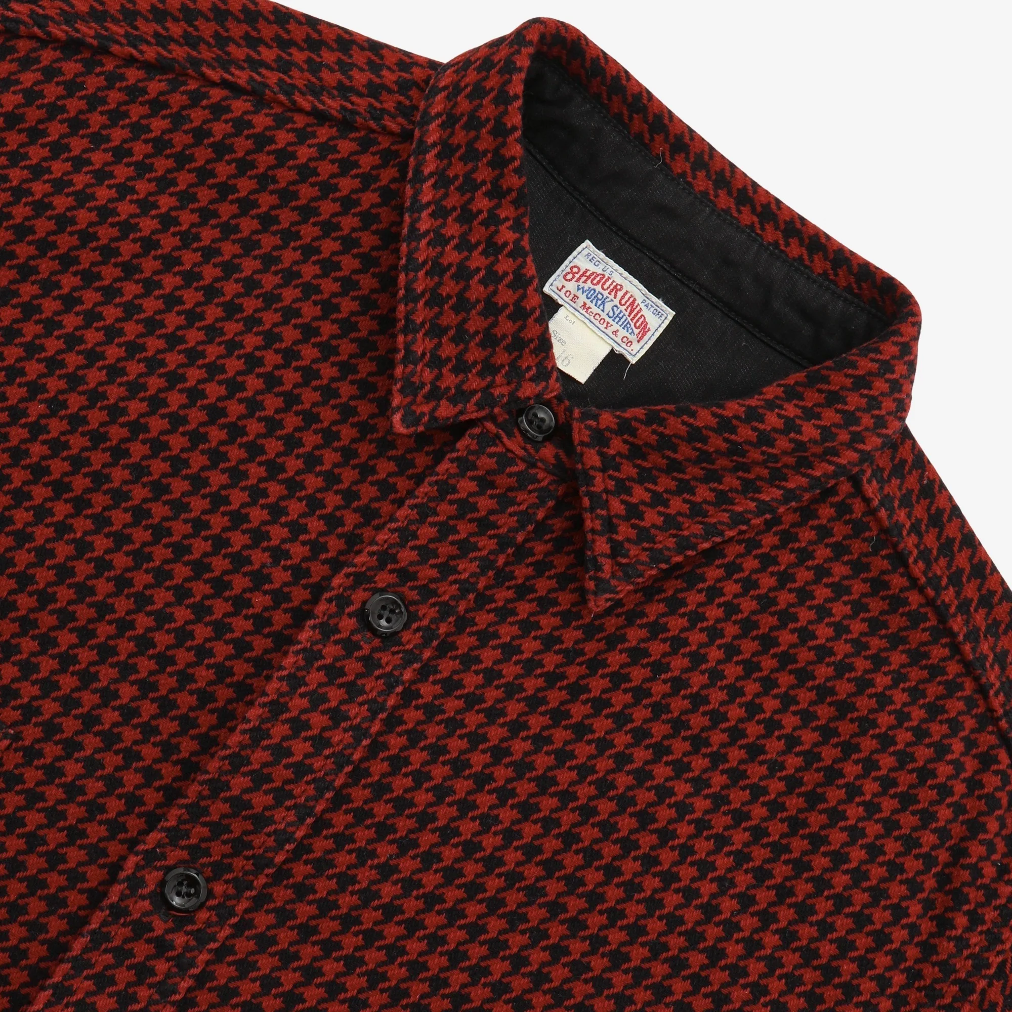 8HU Houndstooth Flannel Shirt - Image 3