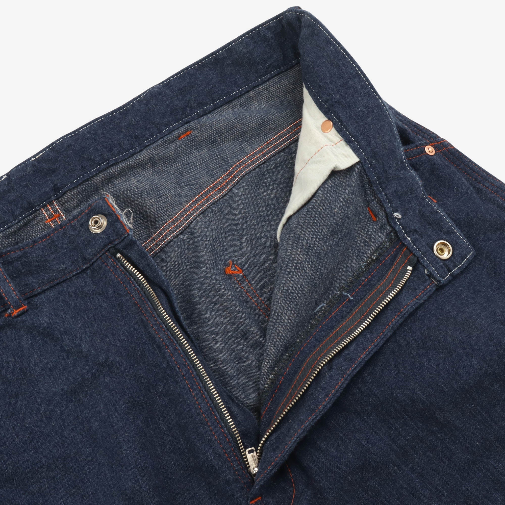 8HU Triple Stitched Denim Work Trousers (36W X 36L) - Image 3