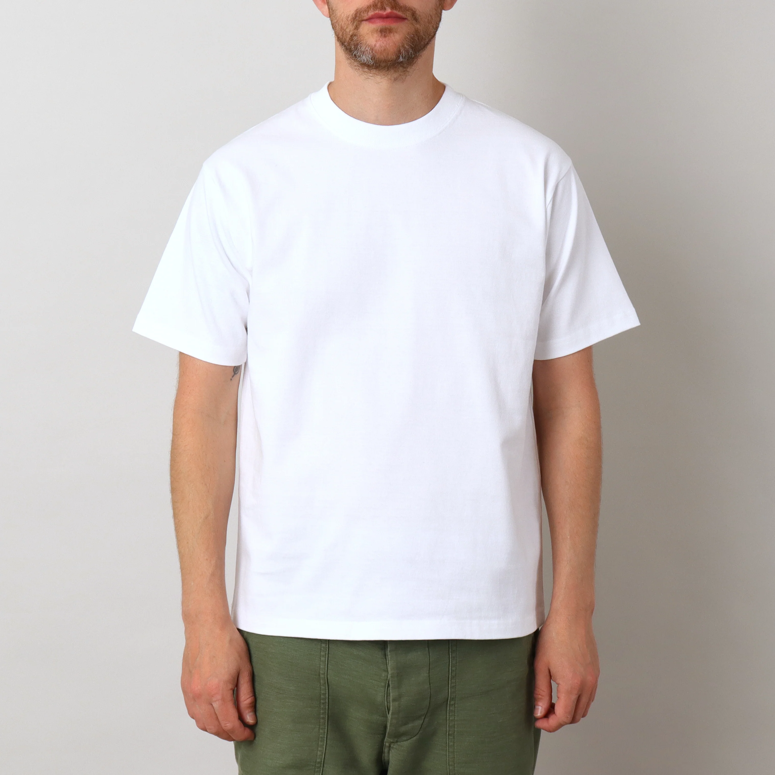 8oz USA Cotton T-Shirt - Black - Image 5