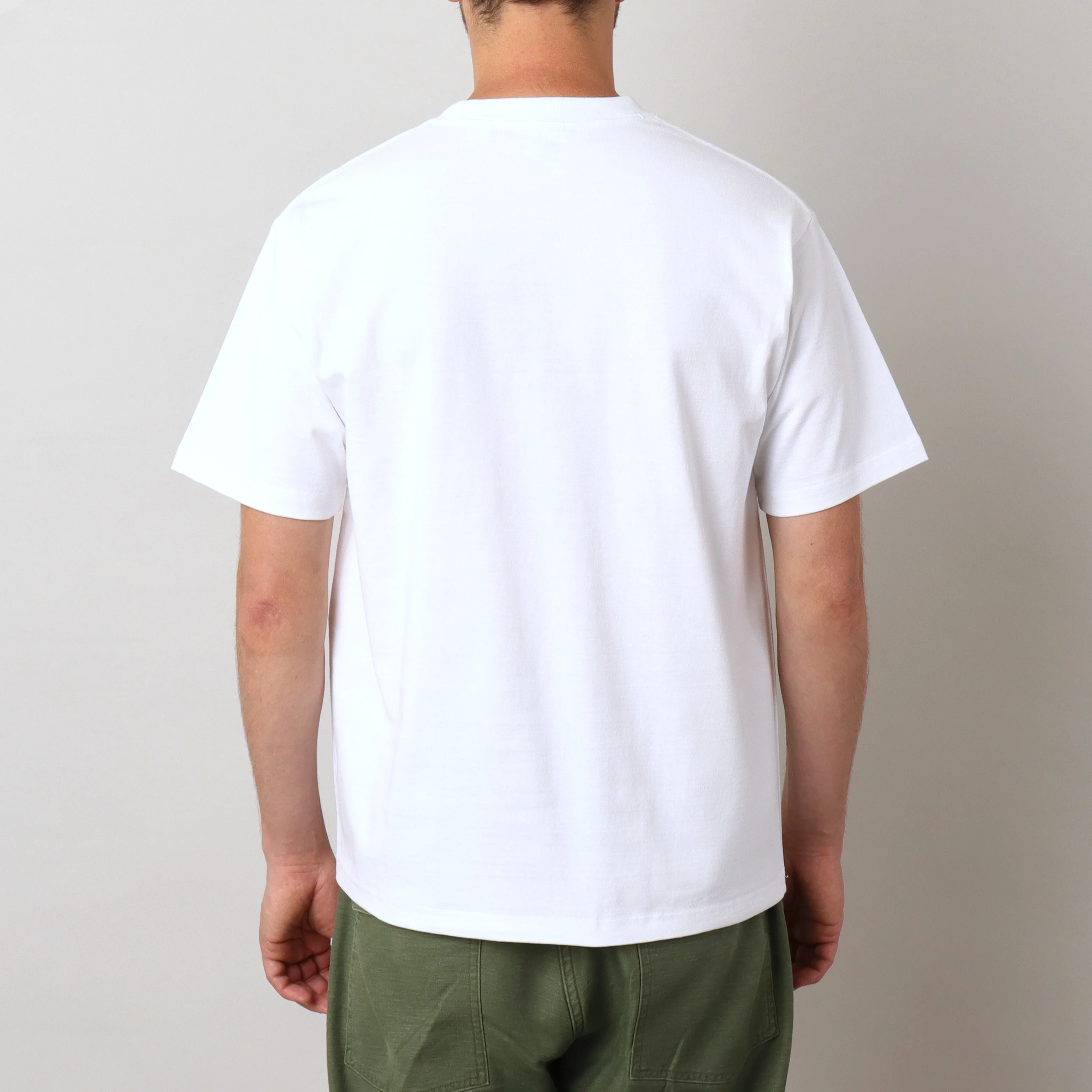 8oz USA Cotton T-Shirt - Black - Image 6