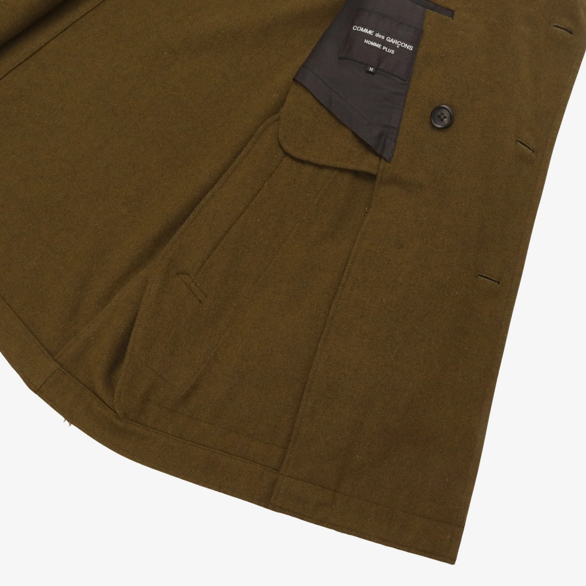 Cut Out Pea Coat - Image 5