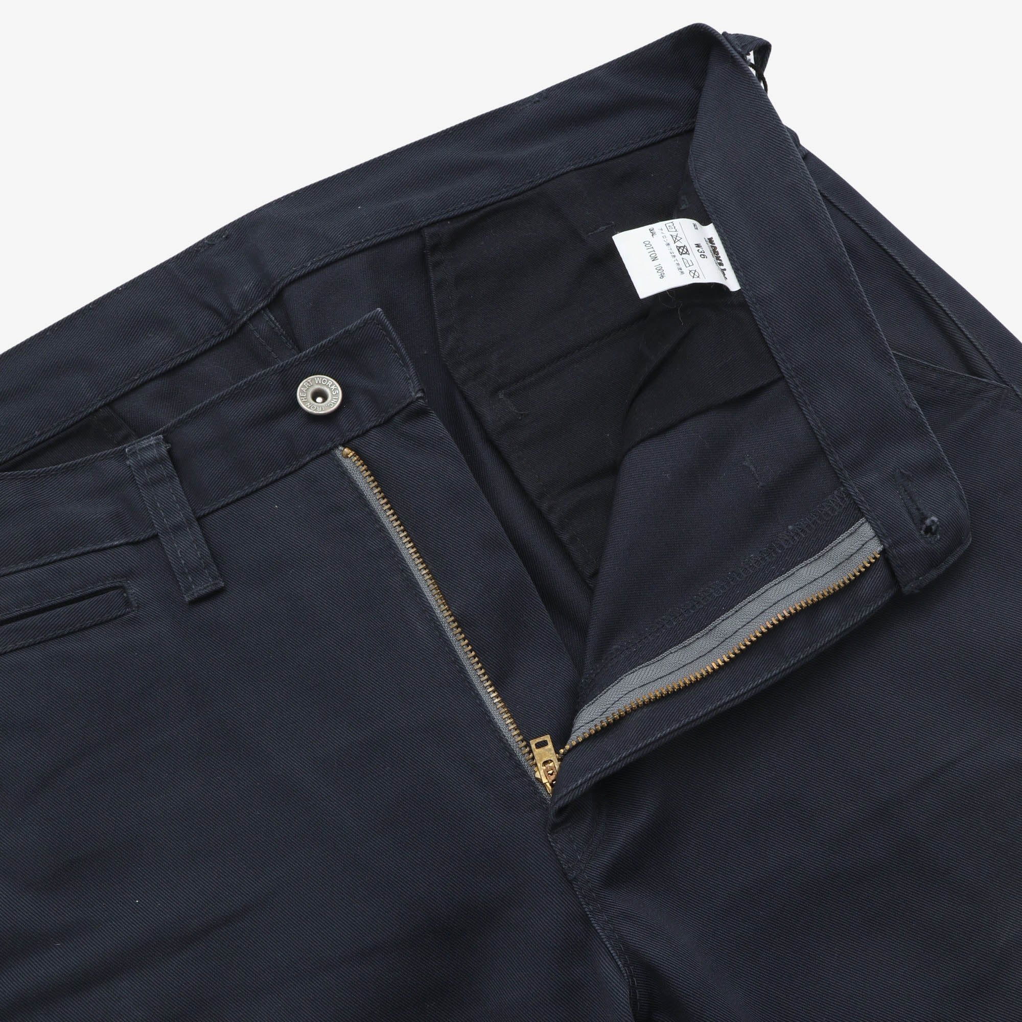 9oz Selvedge Relaxed Tapered Chinos (36W X 30L) - Image 3