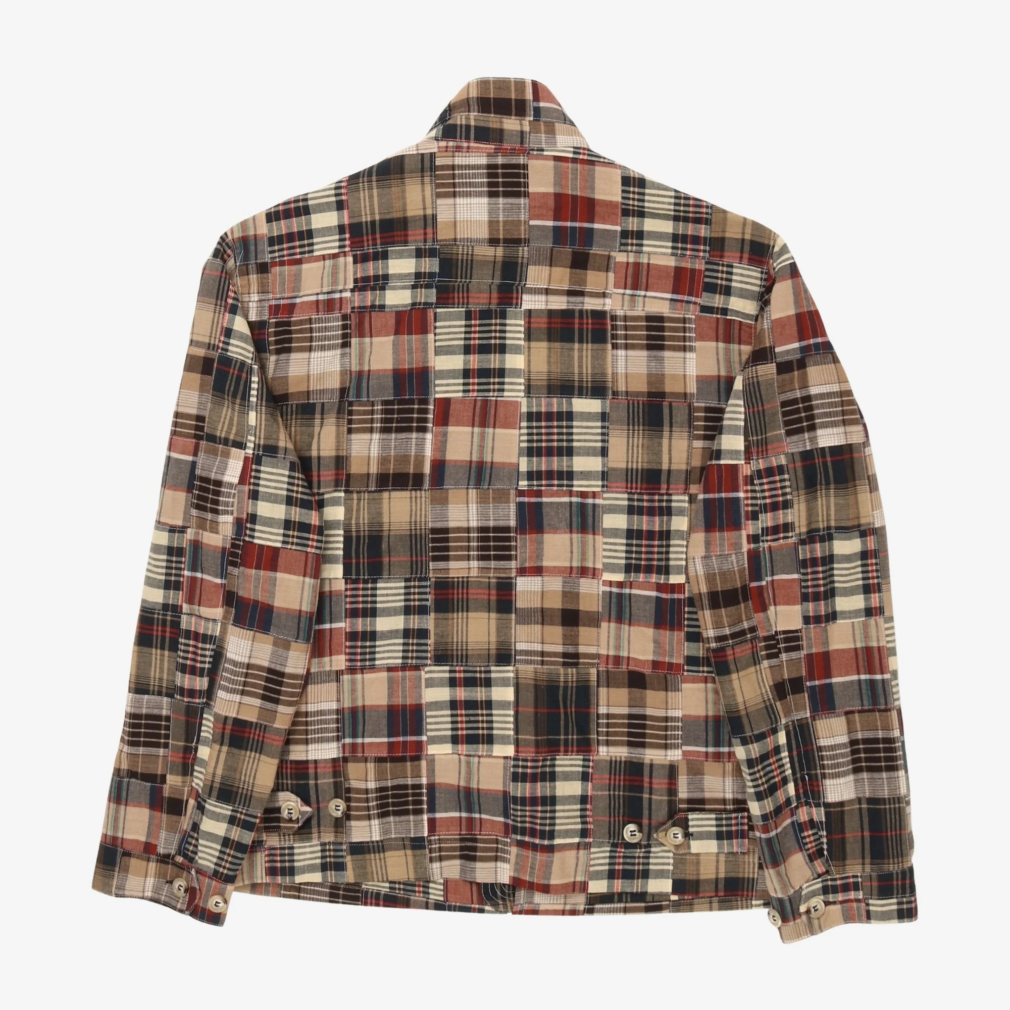 Patchwork Madras Harrington (American Trench) - Image 2