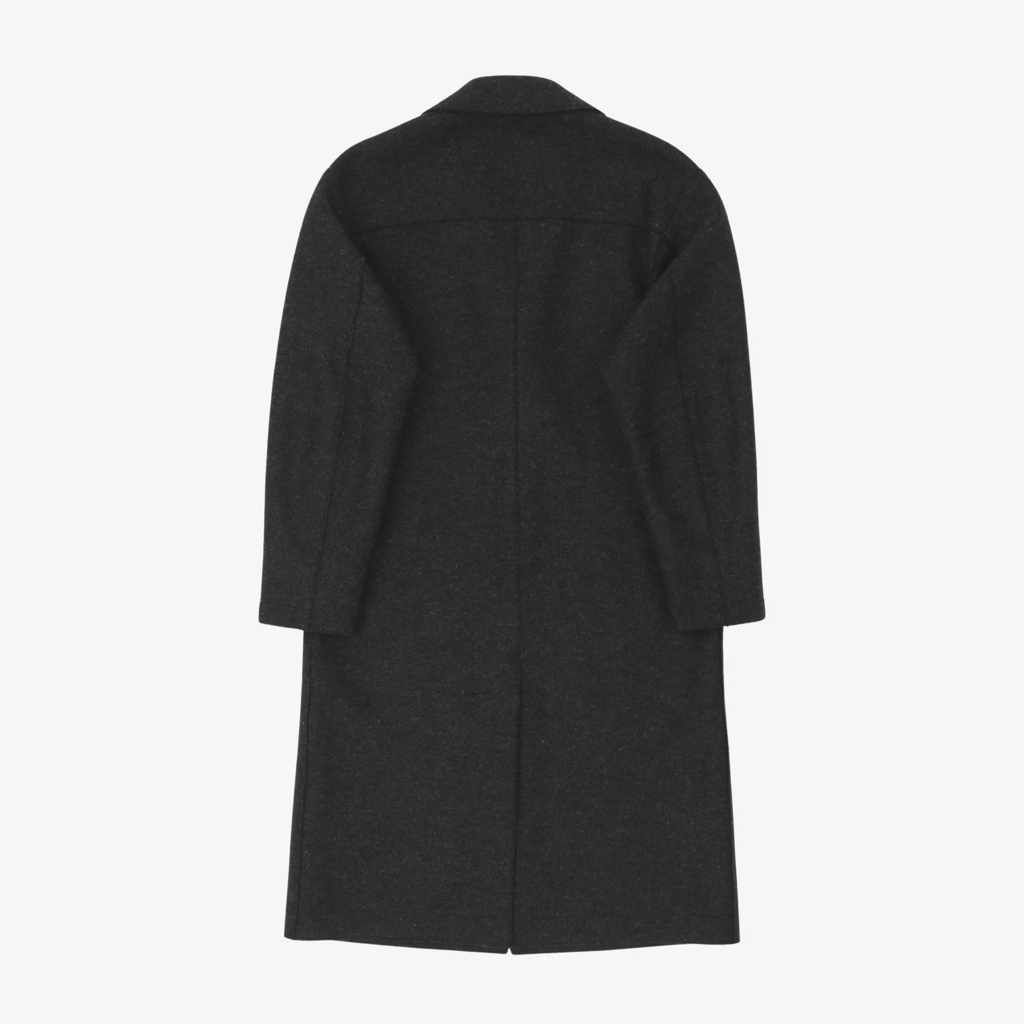 Anthracite Wool Coat - Image 2