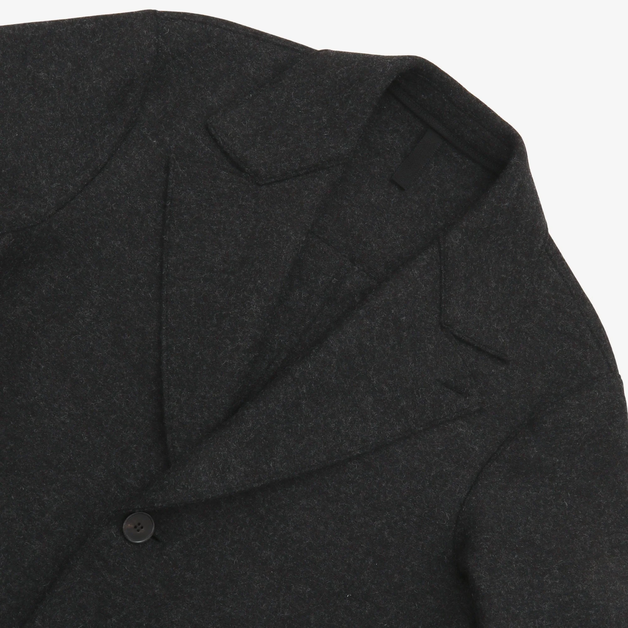 Anthracite Wool Coat - Image 3