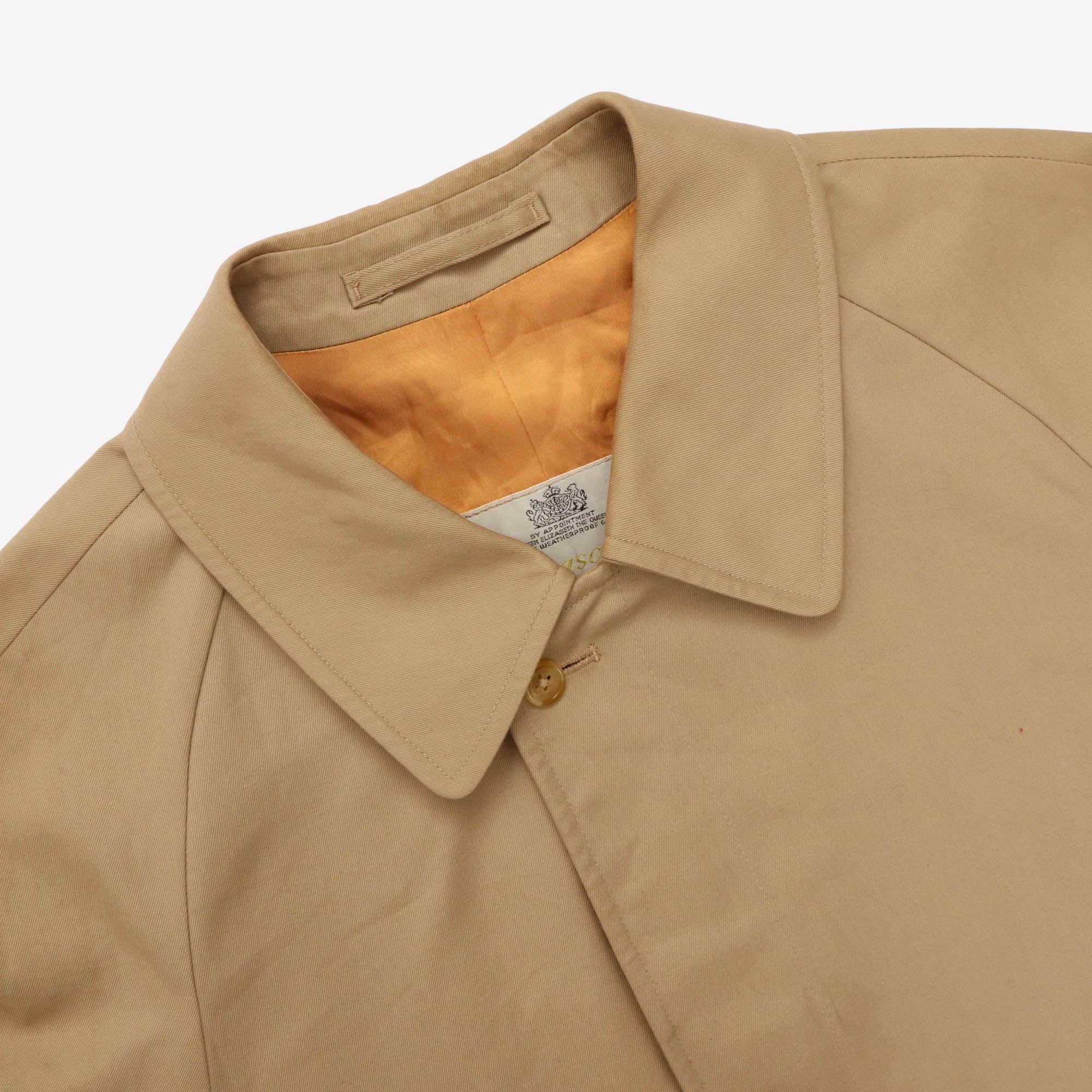 Vintage Aqua 5 Trench Coat - Image 3
