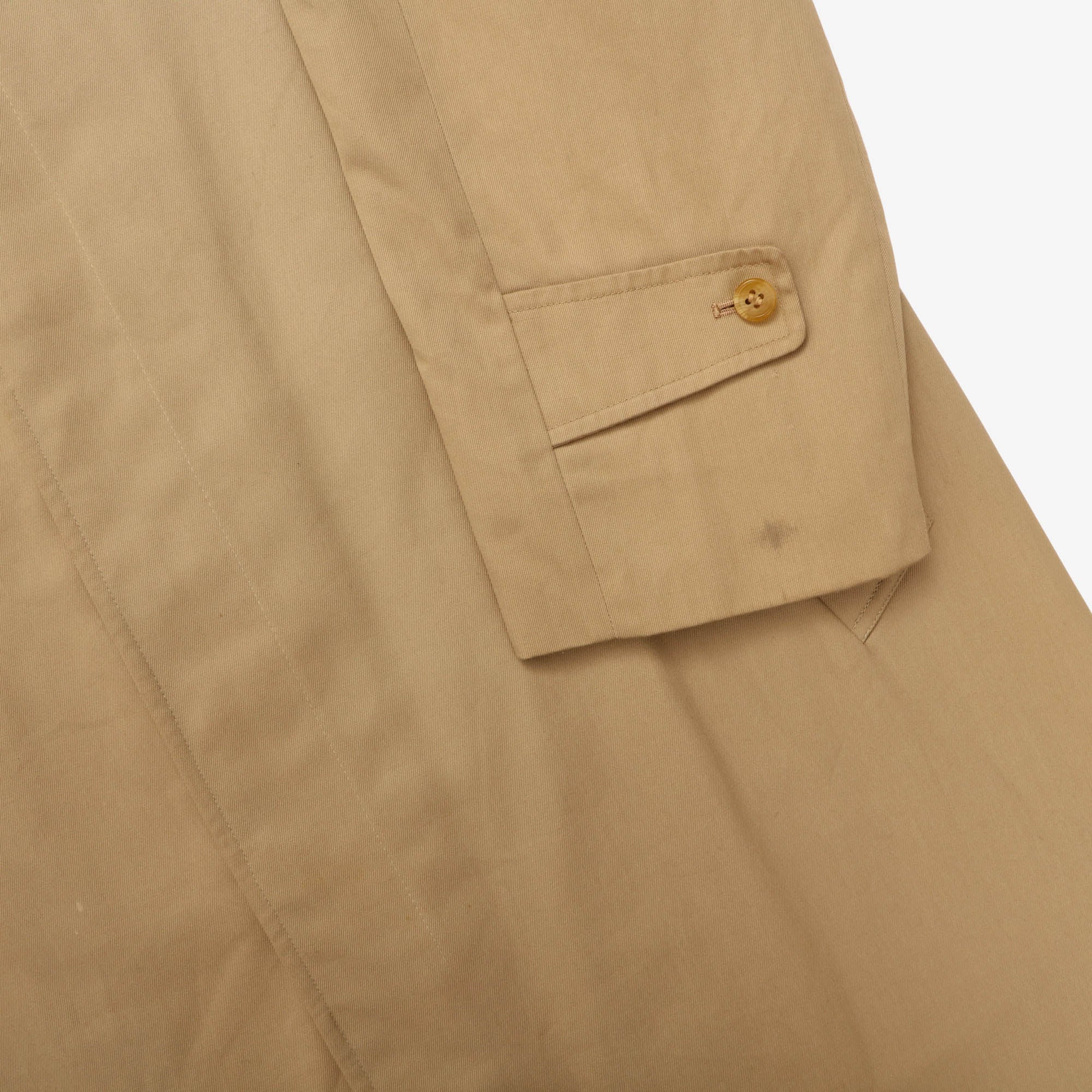Vintage Aqua 5 Trench Coat - Image 5
