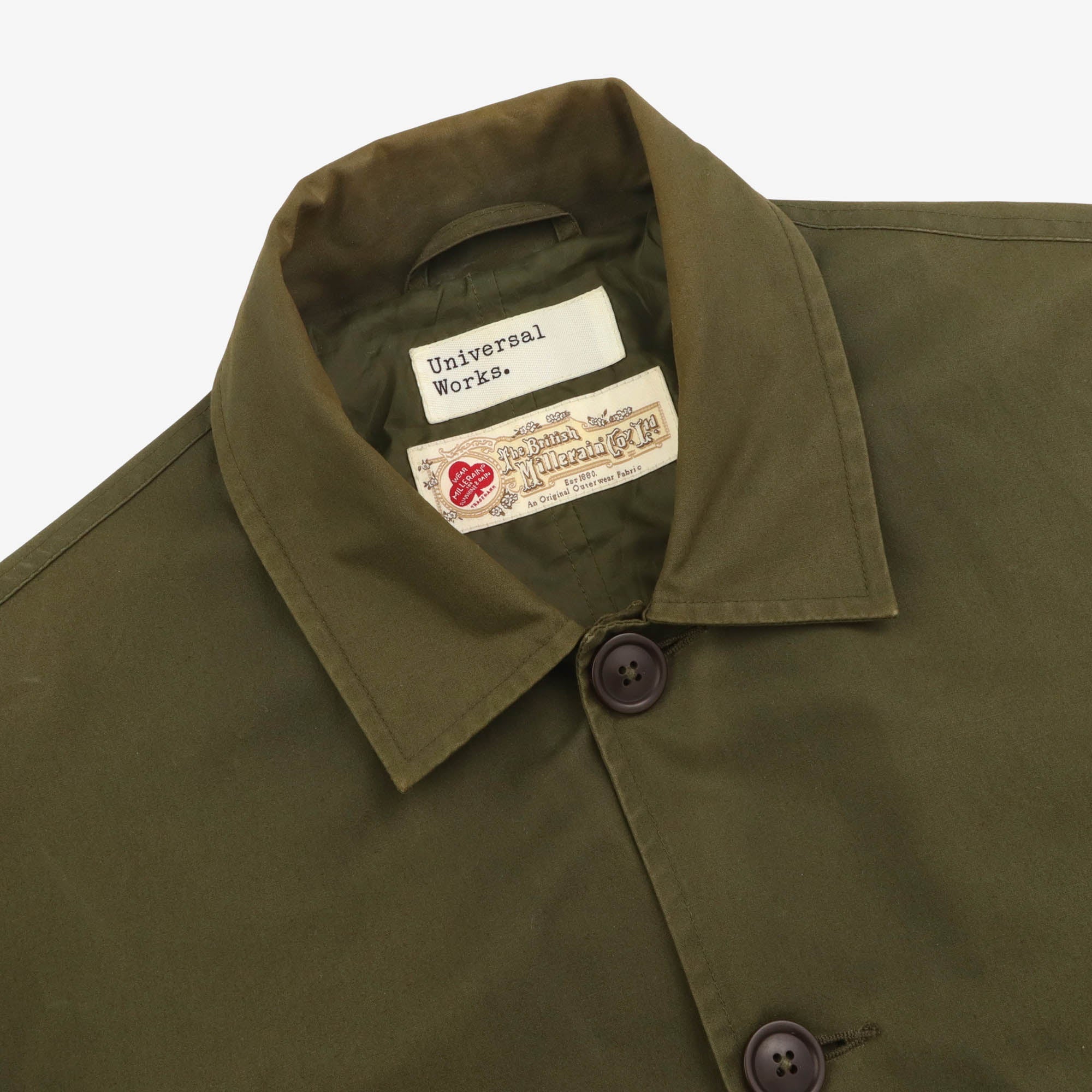 Lined Bakers Chore Jacket - Image 5