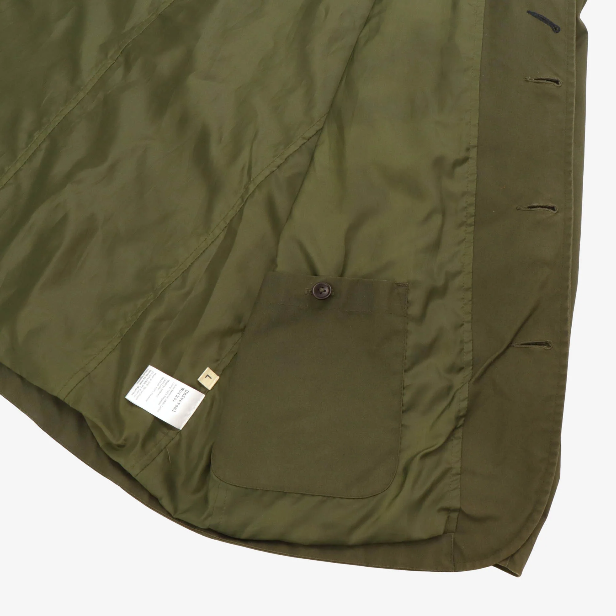 Lined Bakers Chore Jacket - Image 6