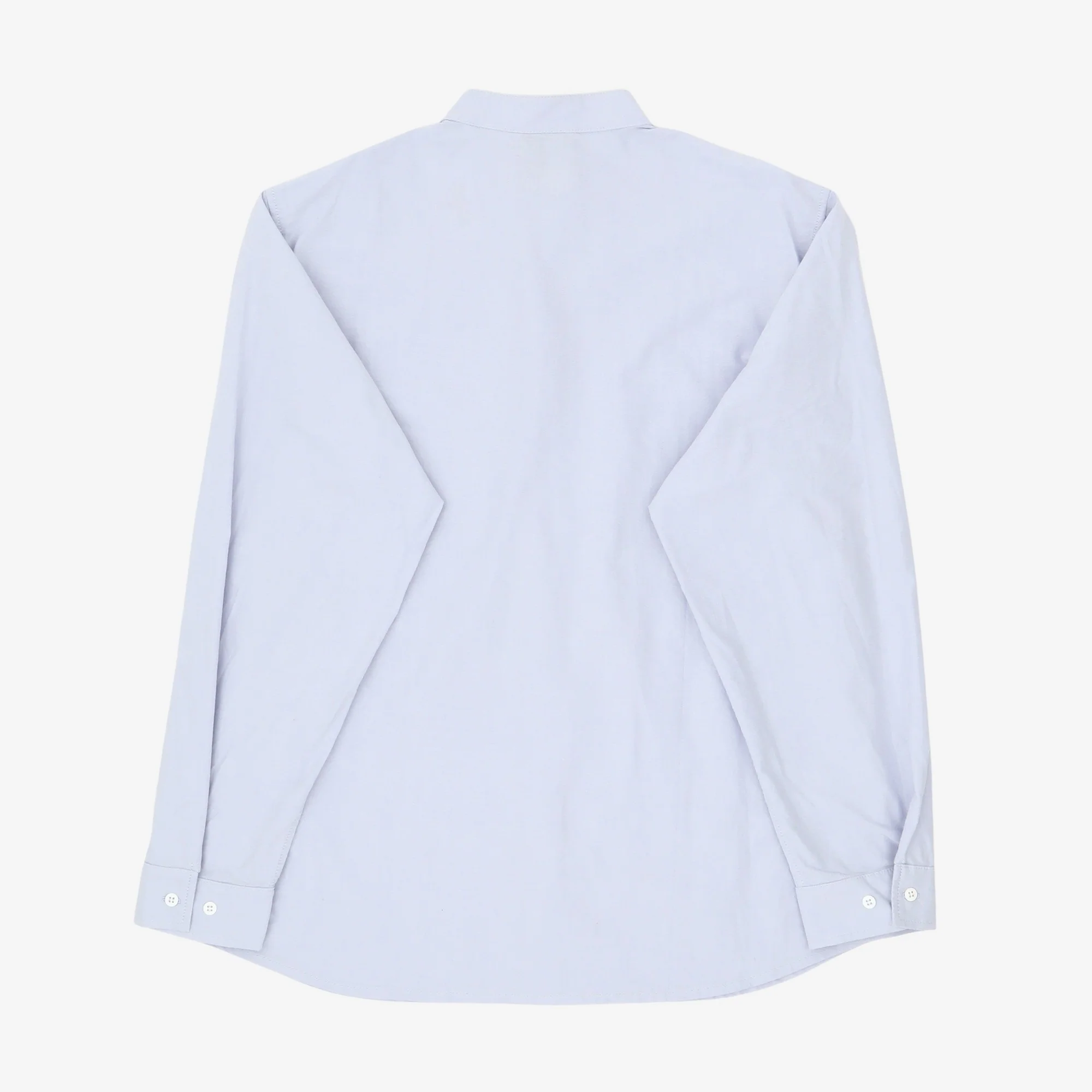 Band Collar Oxford Shirt - Image 2
