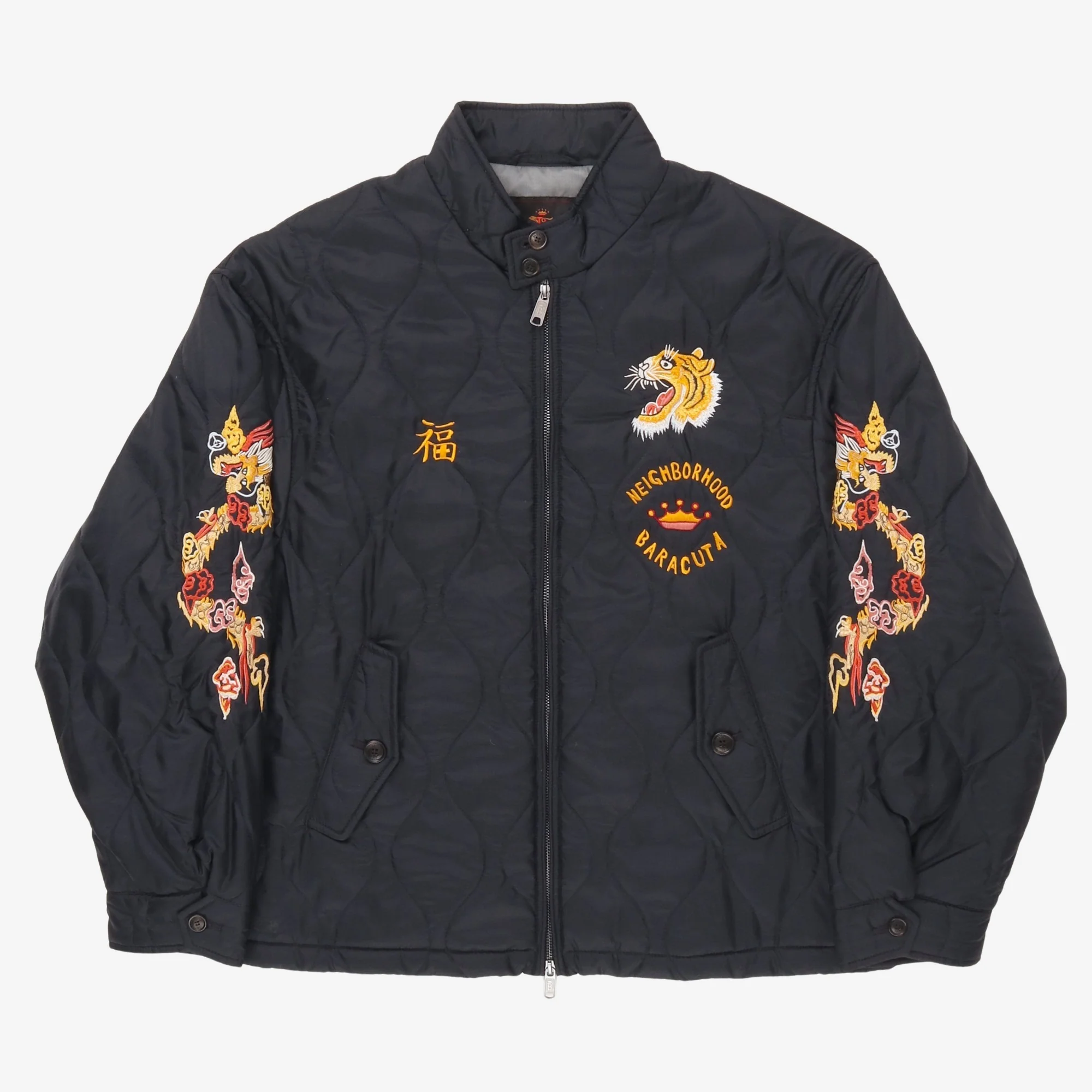 Baracuta G4 Embroidered Bomber Jacket