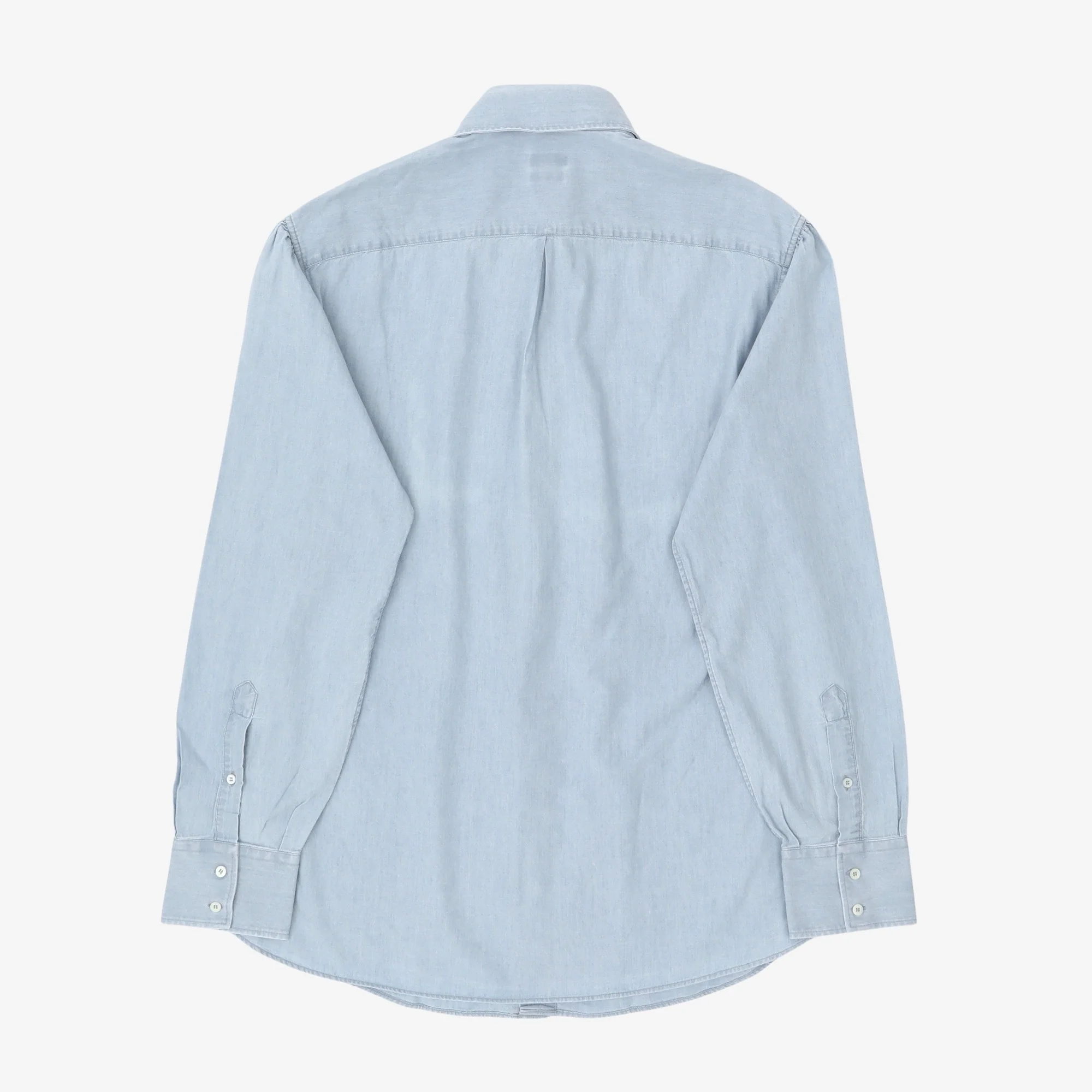 Basic Fit Denim Shirt - Image 2