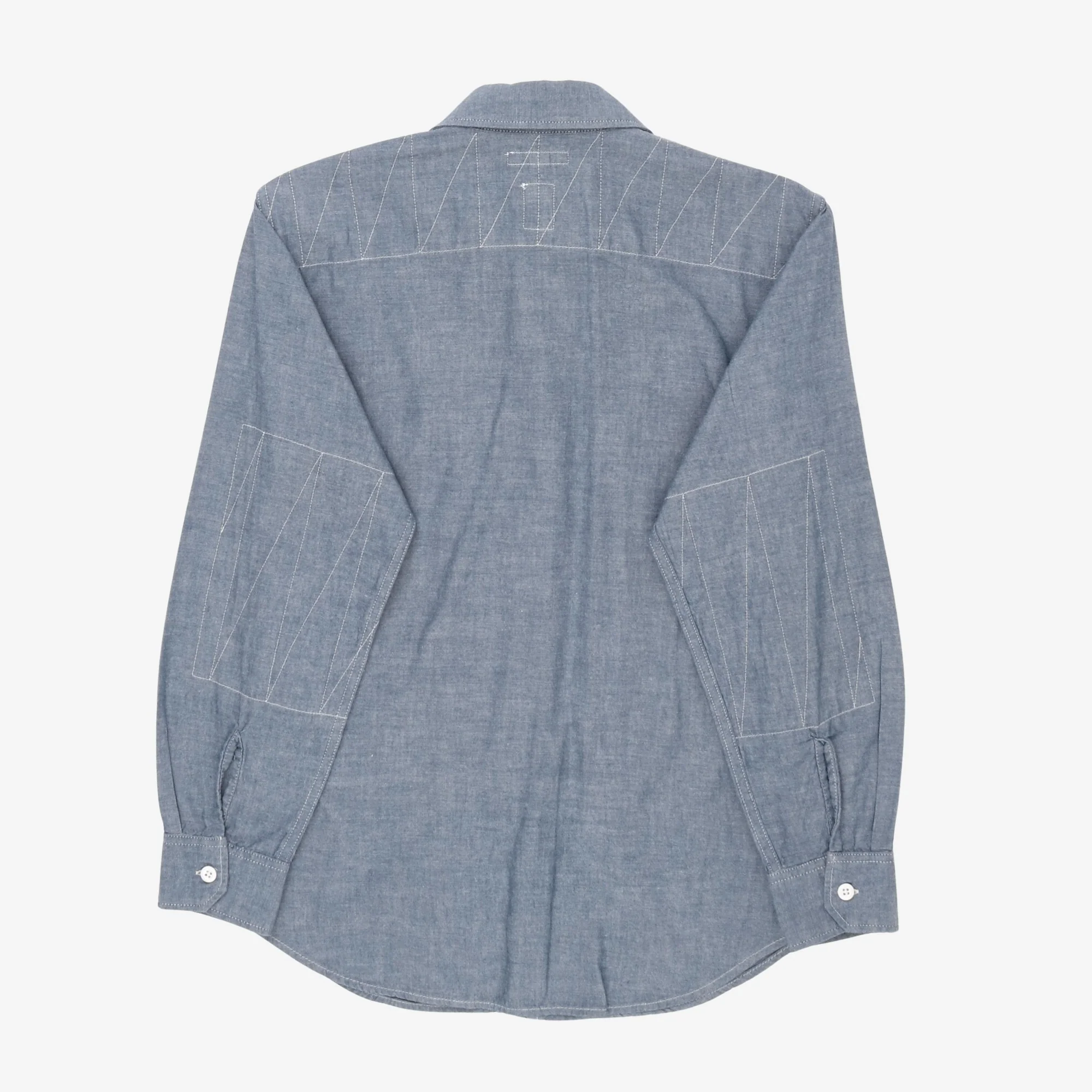 Beams Plus Chambray Work Shirt - Image 2