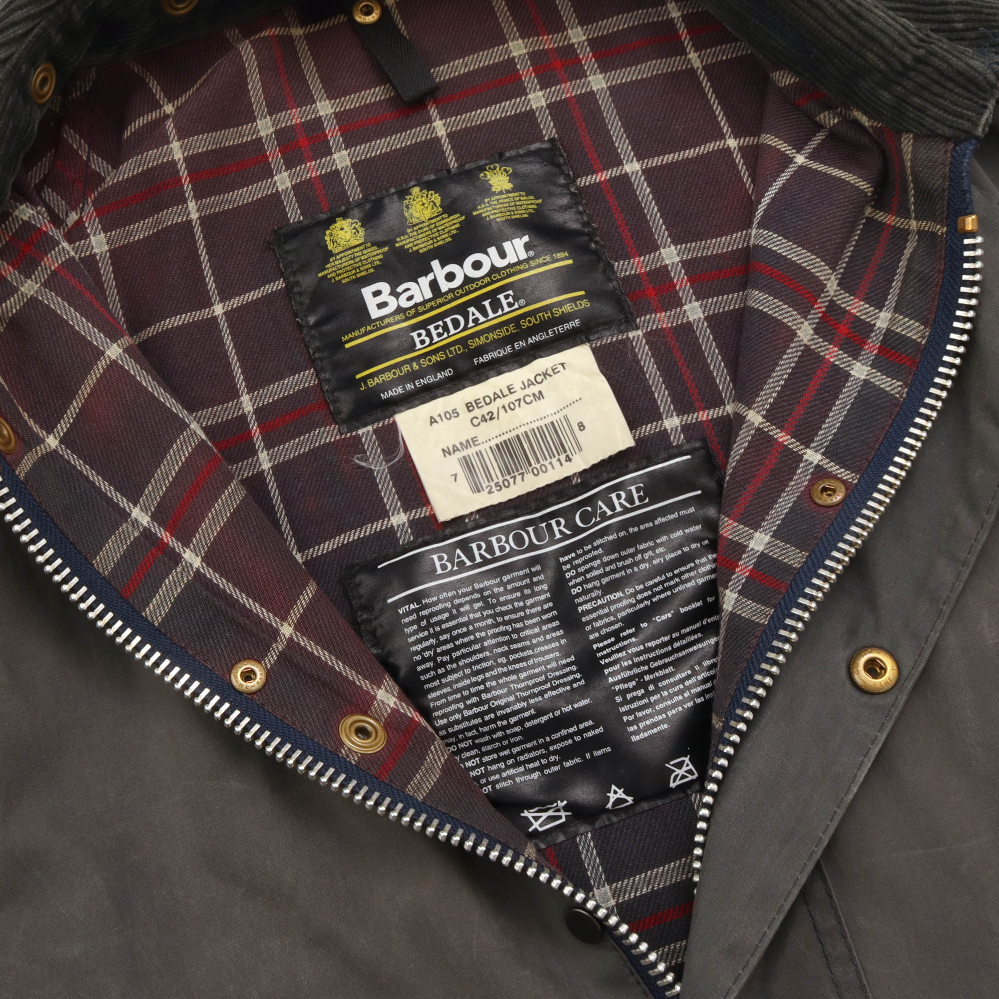 Vintage Bedale Wax Jacket - Image 5