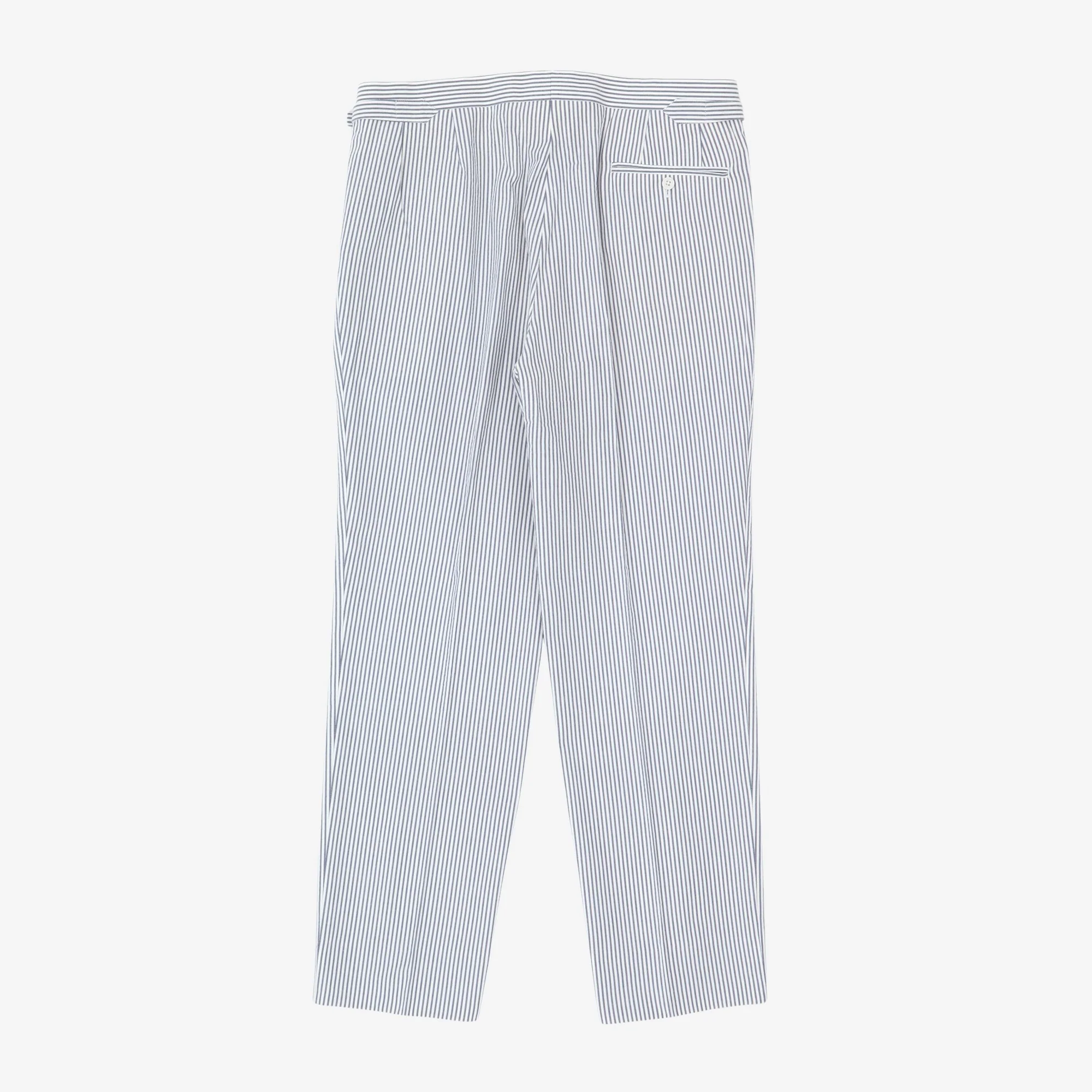 Bengal Stripe Seersucker Morning Trousers (36W X 31L) - Image 2