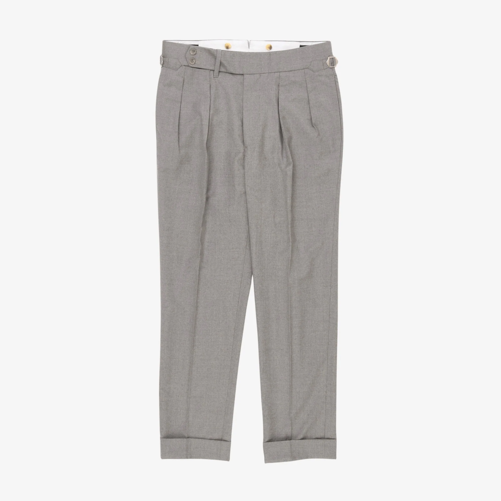 Bespoke Ghurka Flannel Trouser (32W X 29L)