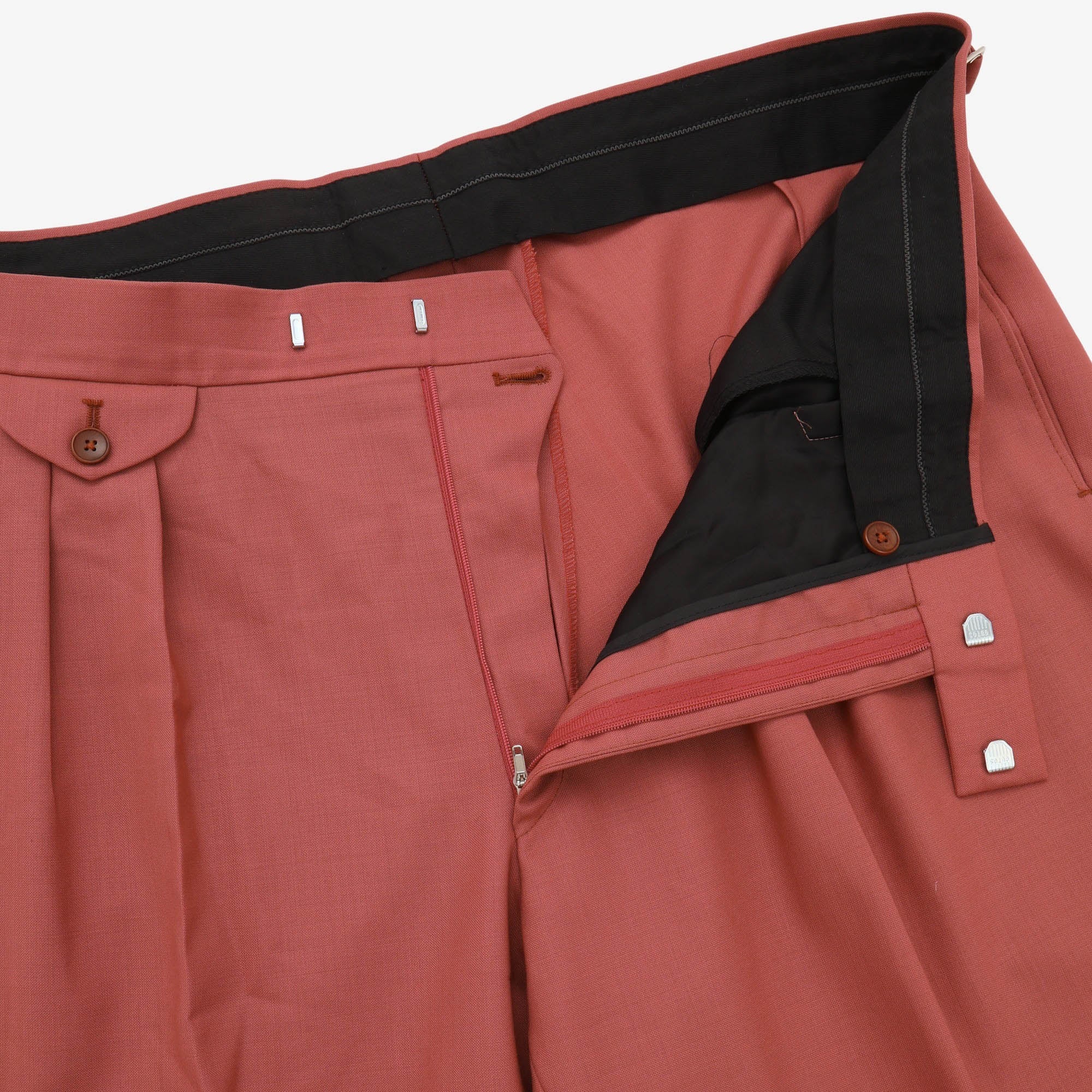 Bespoke Pleated Trousers (40W X 29L) - Image 3
