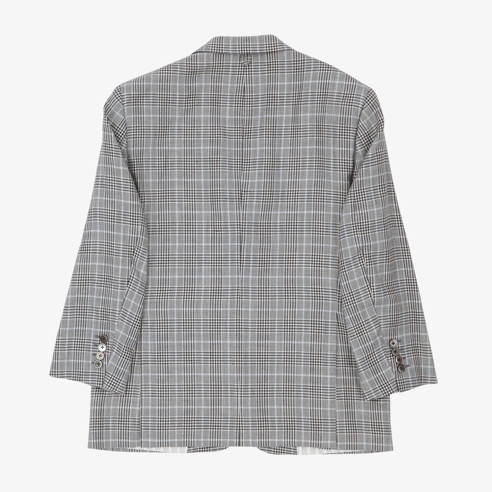 Black Fleece Glen Check Blazer - Image 2