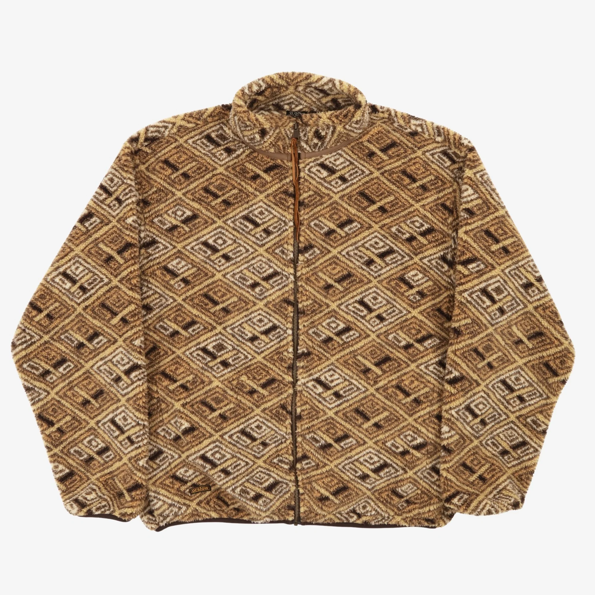 Boa Jacquard Fleece Jacket