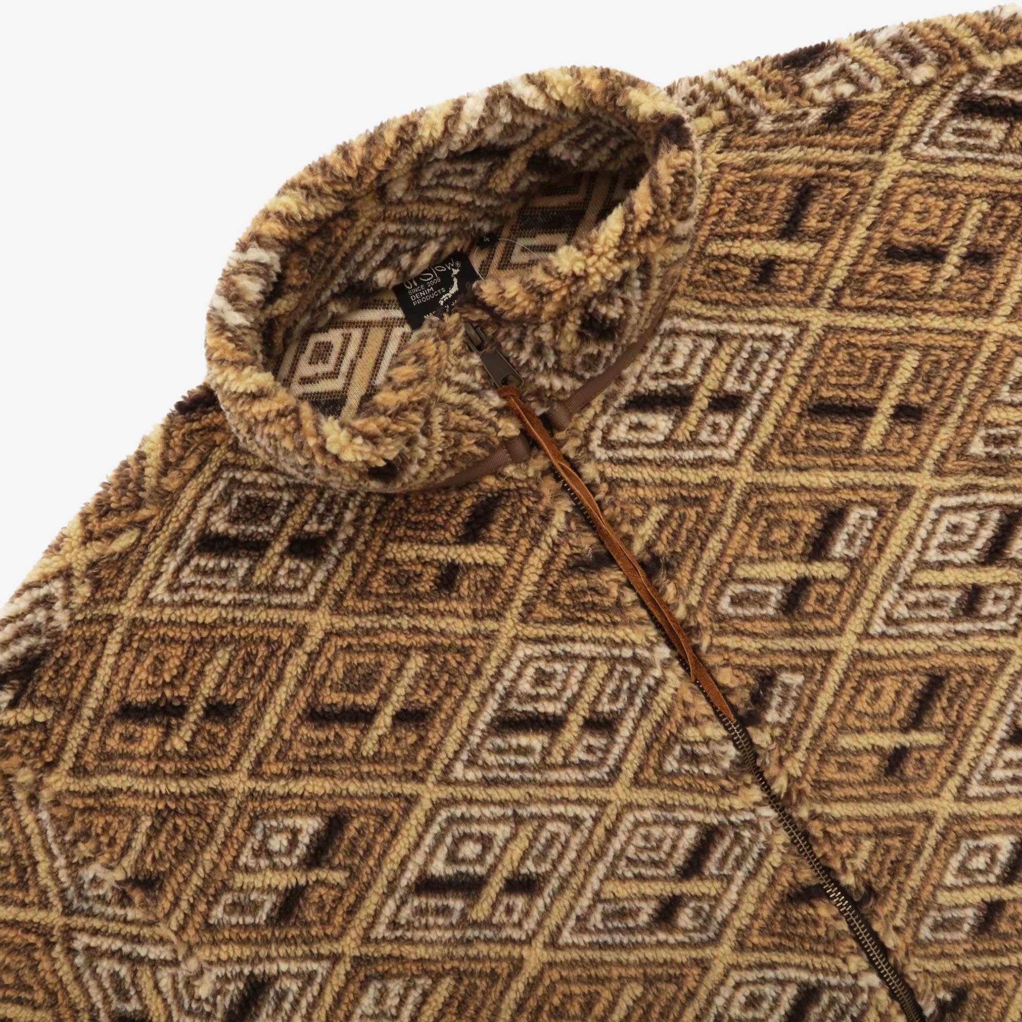 Boa Jacquard Fleece Jacket - Image 3