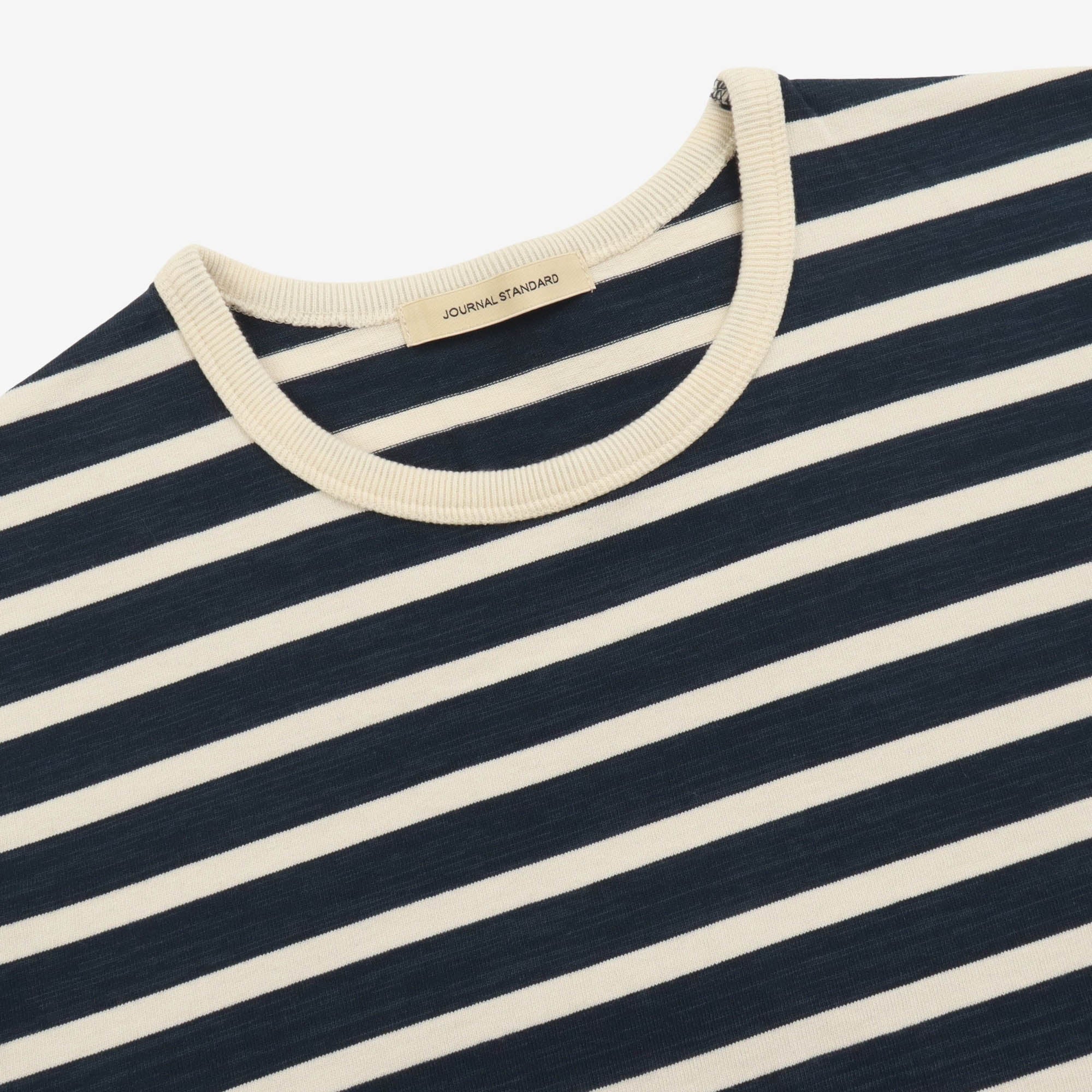 Boat Neck Stripe LS Tee - Image 3