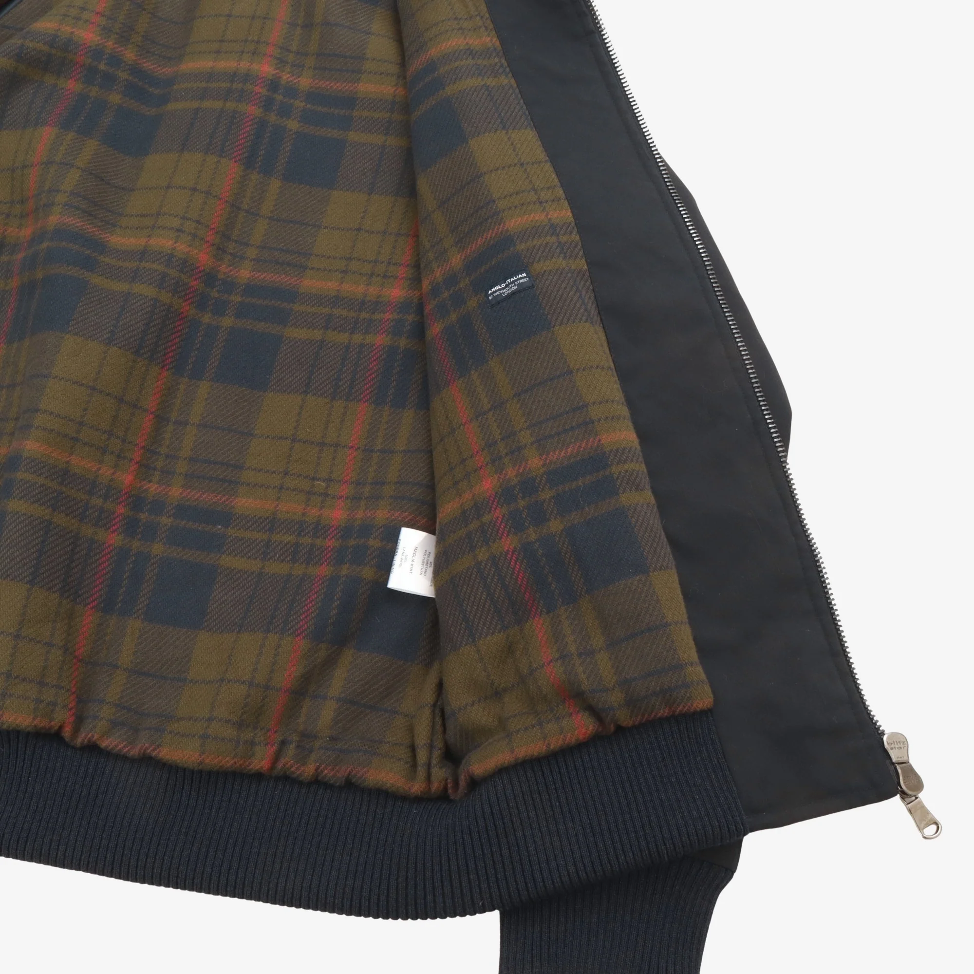Bomber Waxed Jacket - Image 4