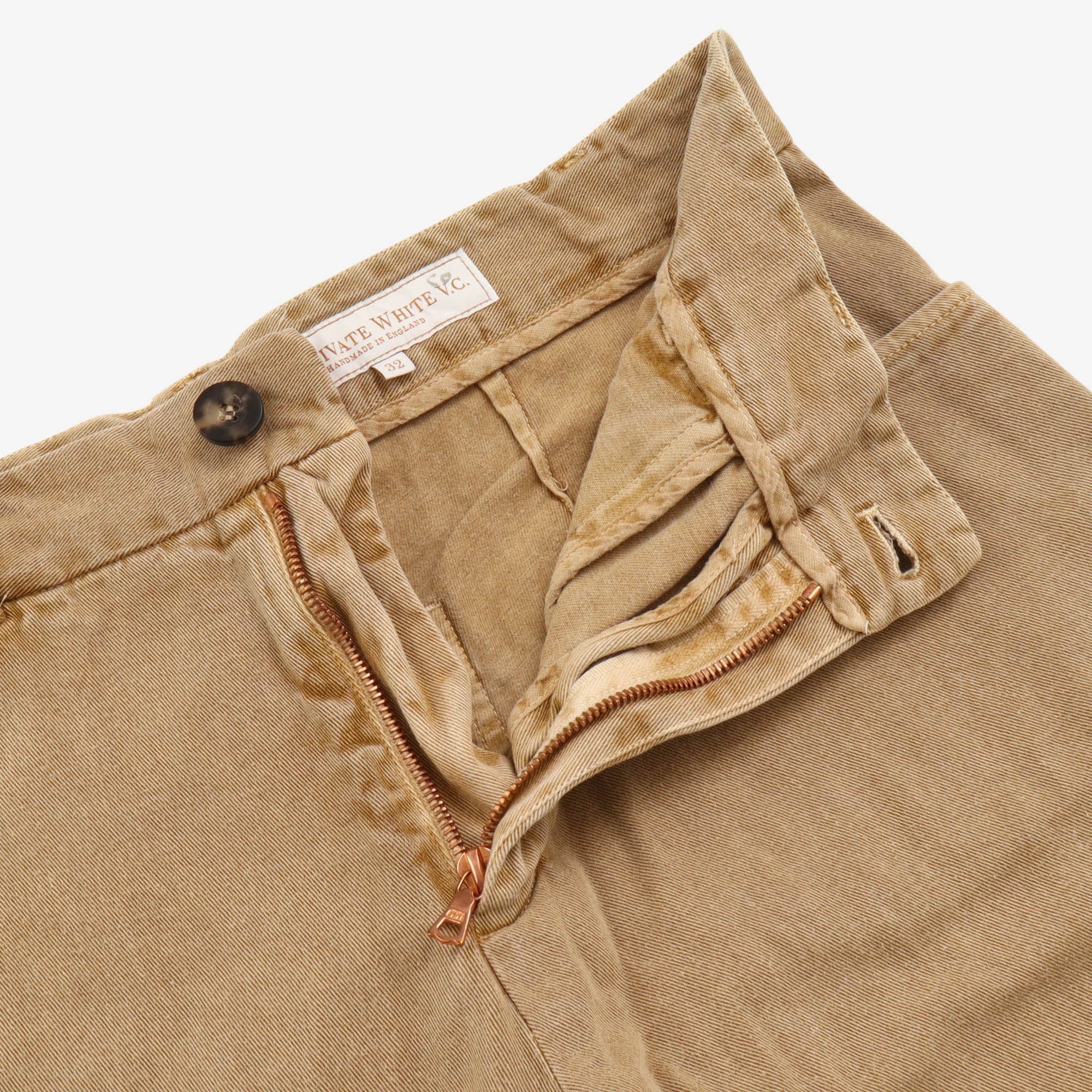 Slim Brushed Twill Chinos (30W x 34.5L) - Image 3