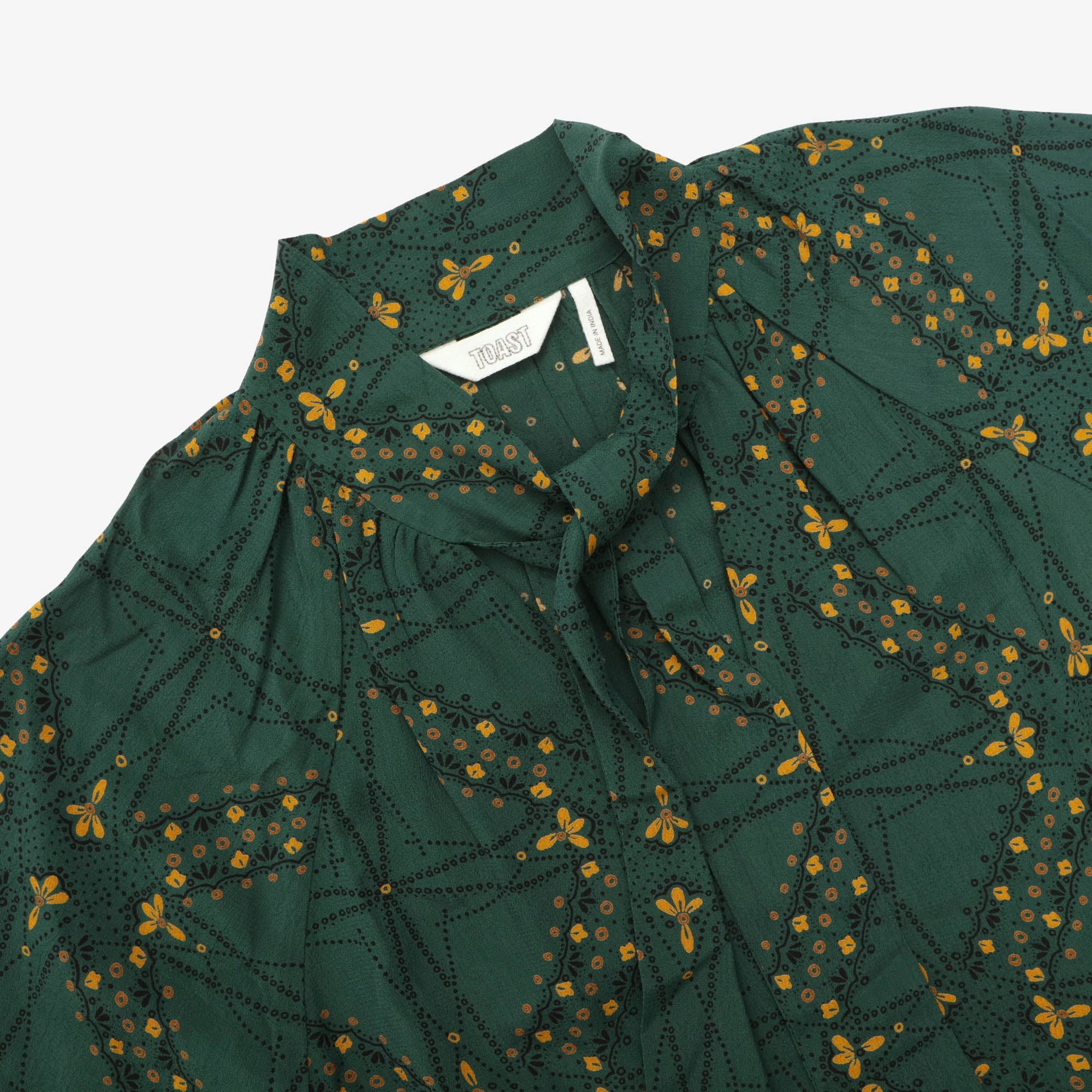 Bryn Tie Neck Crepe Dress - Image 3