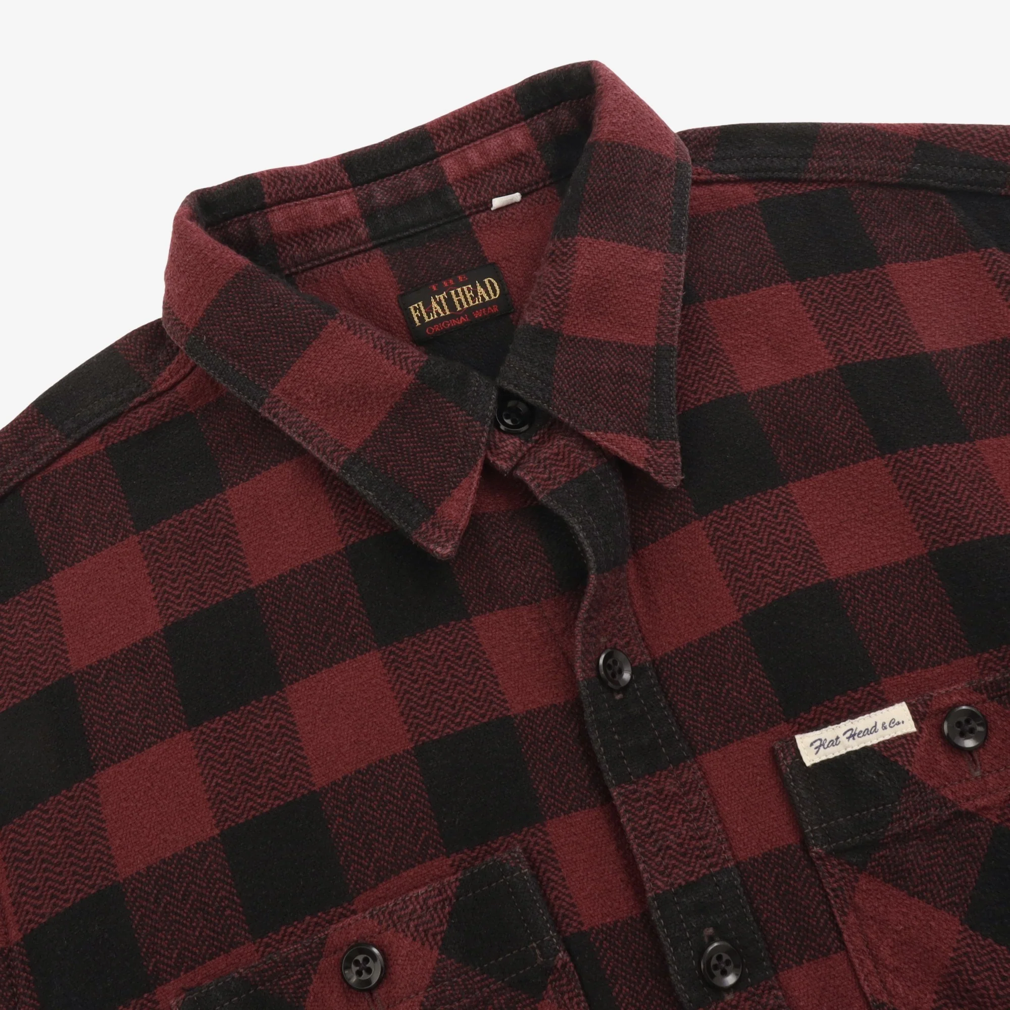 Buffalo Check Flannel Work Shirt - Image 3