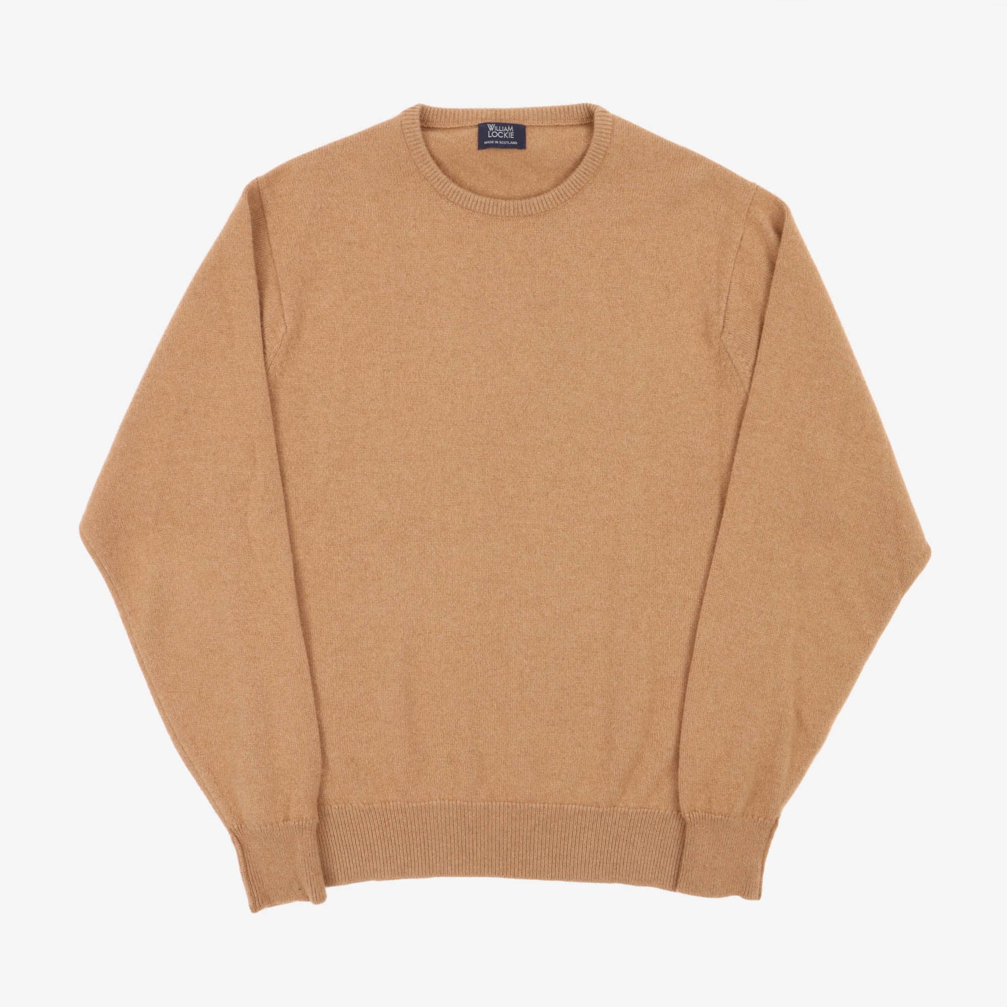 Camel Crewneck Sweater
